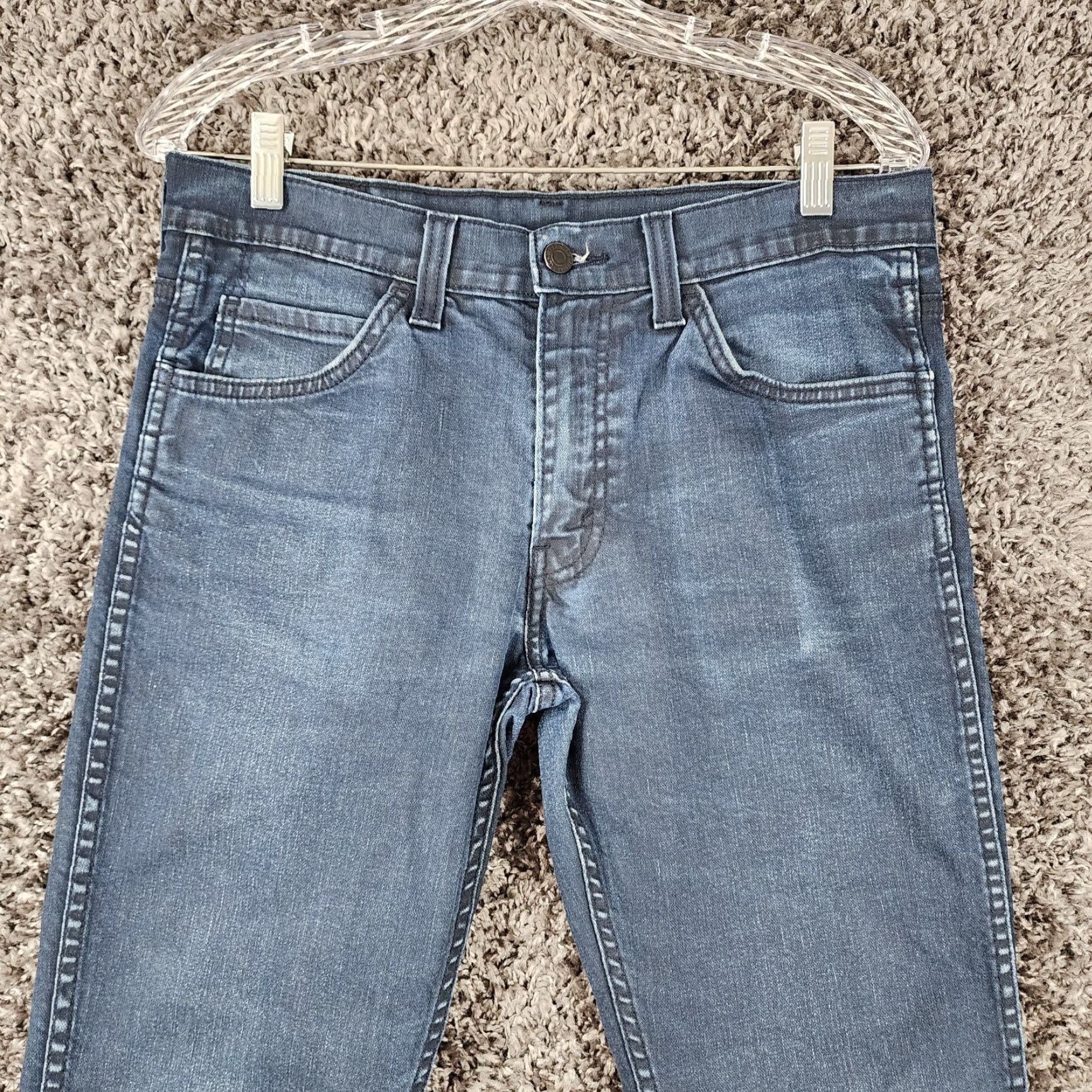 Levi's Levi's 511 Jeans Slim Straight Dark Wash - Men - Size 32x32 - Blue Denim Size US 32 / EU 48 - 2 Thumbnail