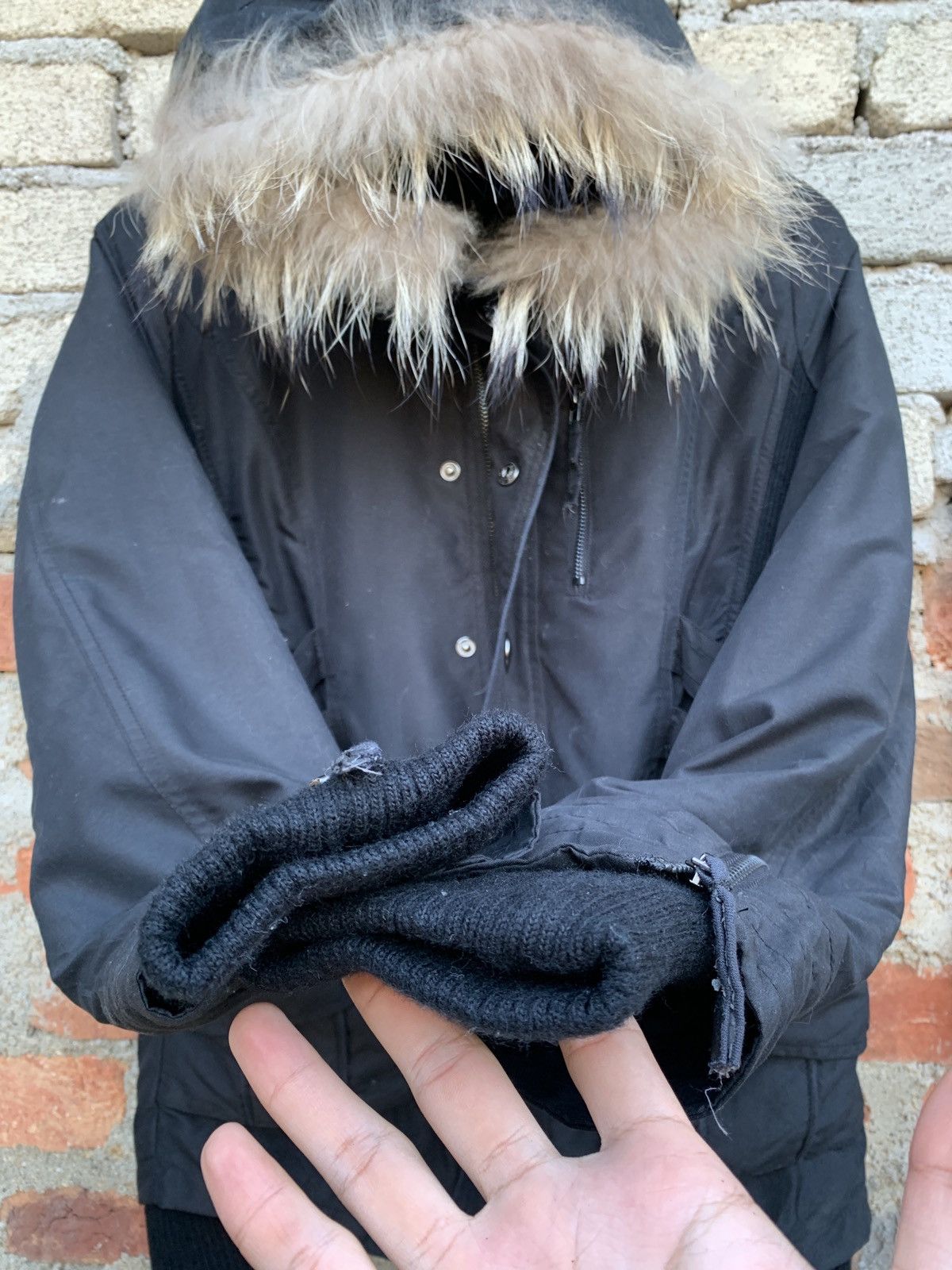 Japanese Brand RARE🔥🔥Punk Style Bondage Seditionaries Fur Hooded Size US M / EU 48-50 / 2 - 10 Thumbnail