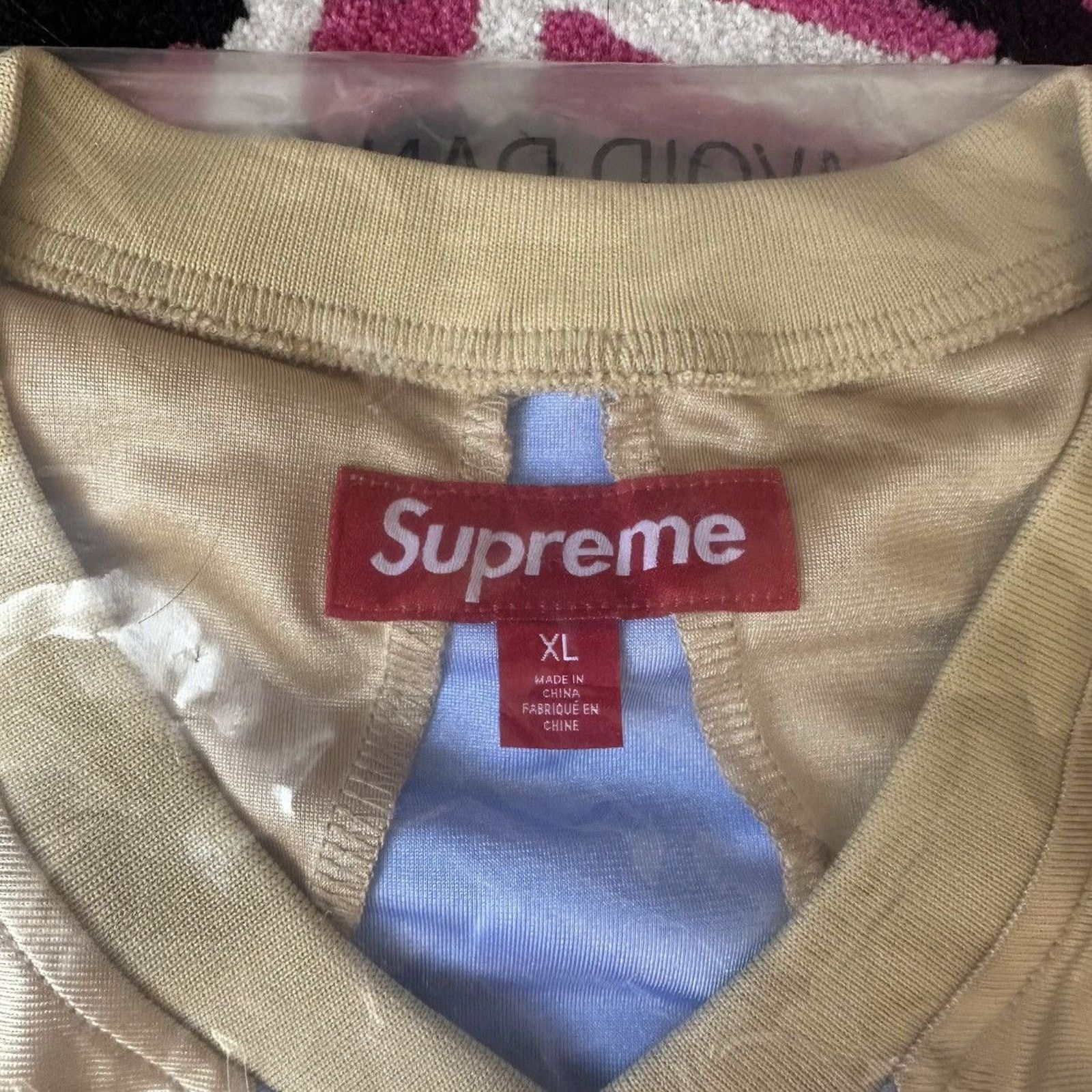 Supreme Supreme Star Football Jersey Gold – Size XL – Brand New Size US XL / EU 56 / 4 - 4 Thumbnail