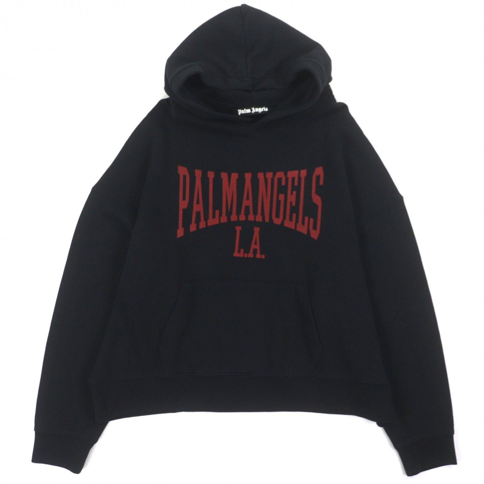 Palm Angels Palm Angels Palm Angels College logo Cotton Hoodie Textile Sweatshirts & Hoodies DUTY FREE for USA Size ONE SIZE - 1 Thumbnail