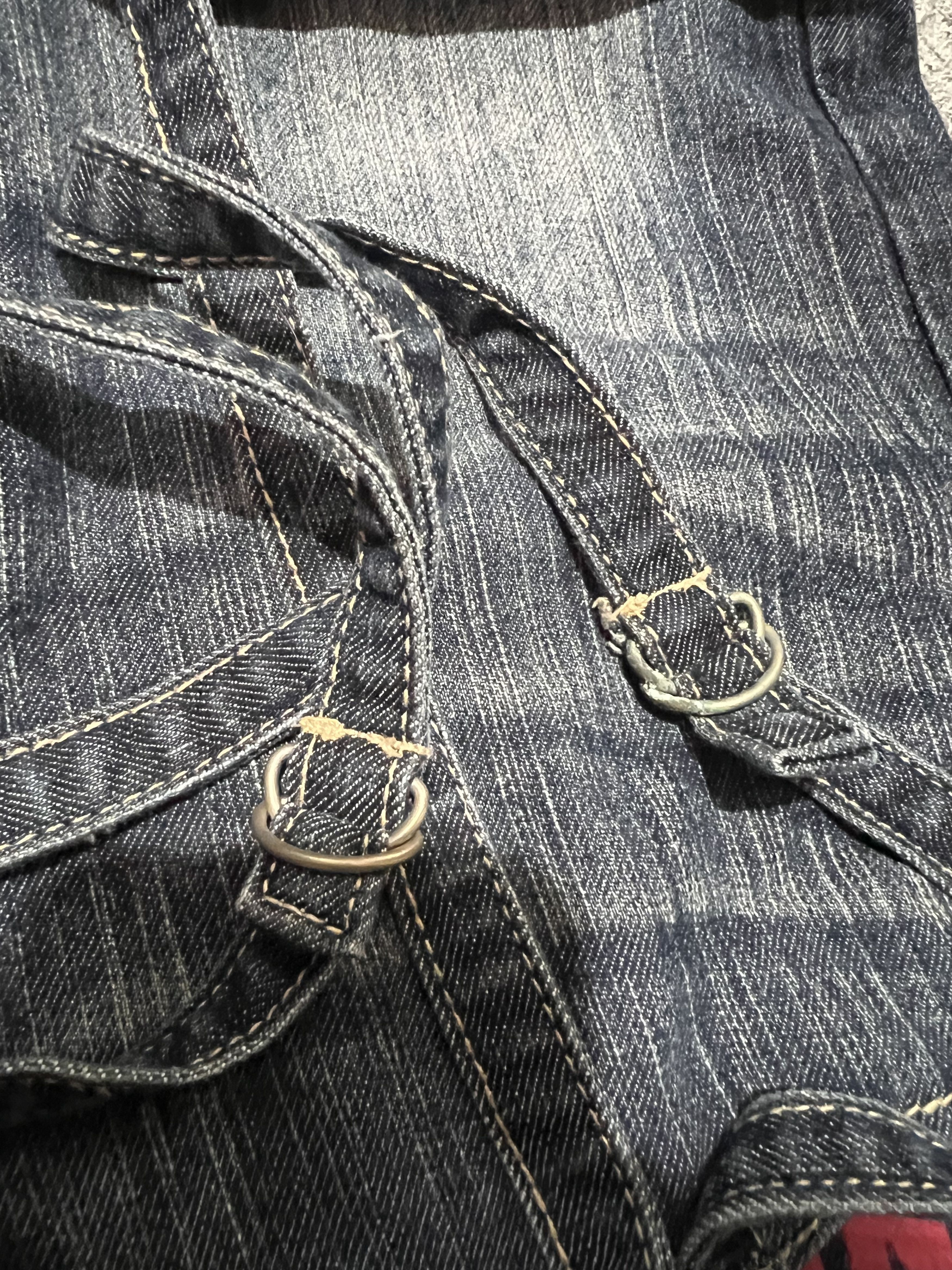 Japanese Brand 2000s Archival Hysteric Cdg Poem Jeans Oversall y2k Ifsix Size US 30 / EU 46 - 6 Thumbnail