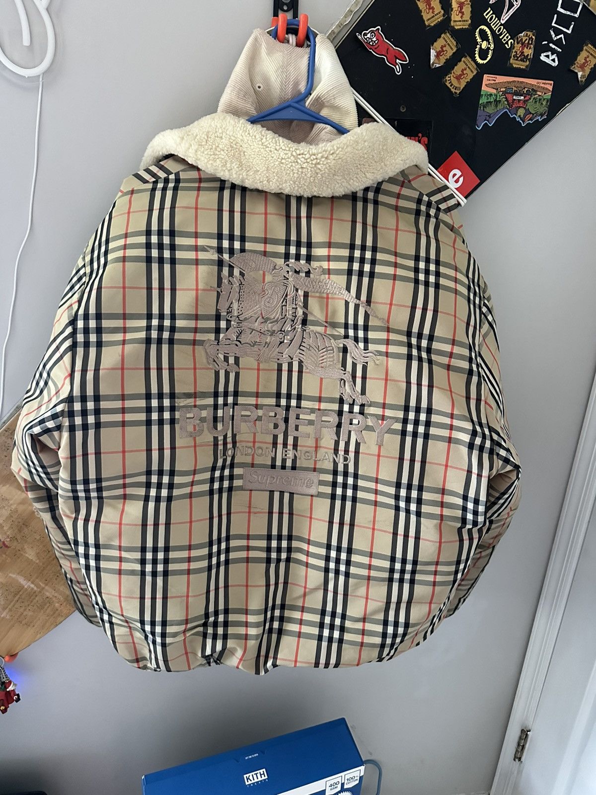 Burberry × Supreme Supreme X Burberry puffer Size US L / EU 52-54 / 3 - 2 Thumbnail