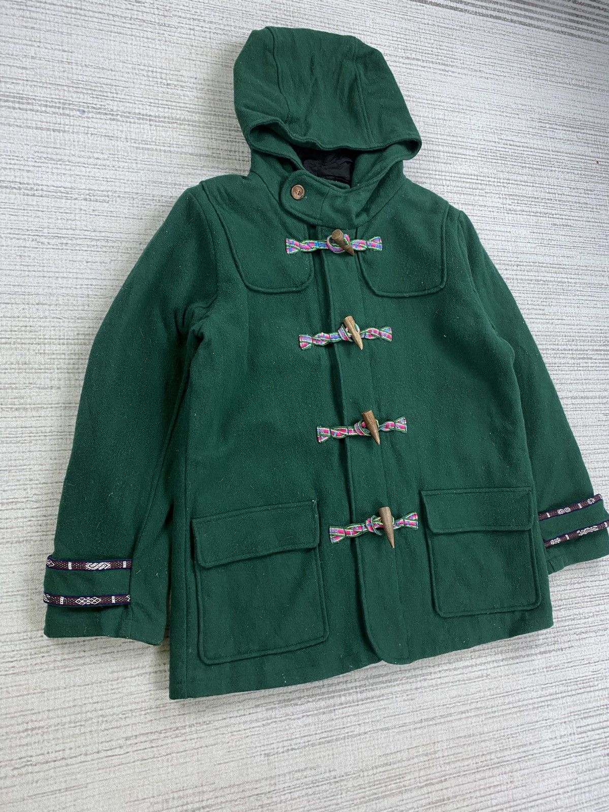 Vintage Vintage Titicaca Toggle Button Duffle Wool Coat Jacket Size US M / EU 48-50 / 2 - 3 Thumbnail