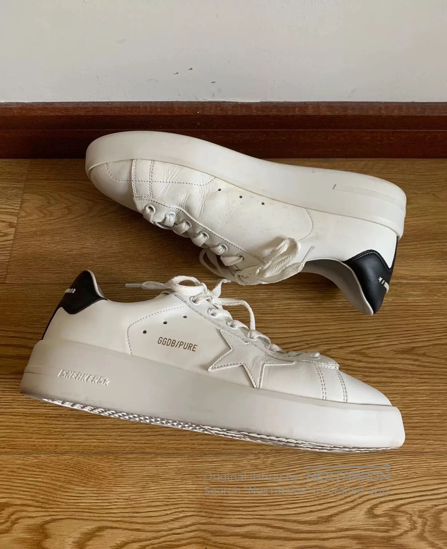 Golden Goose Golden Goose Star Platform White Sneakers. Size US 8 / EU 41 - 3 Thumbnail