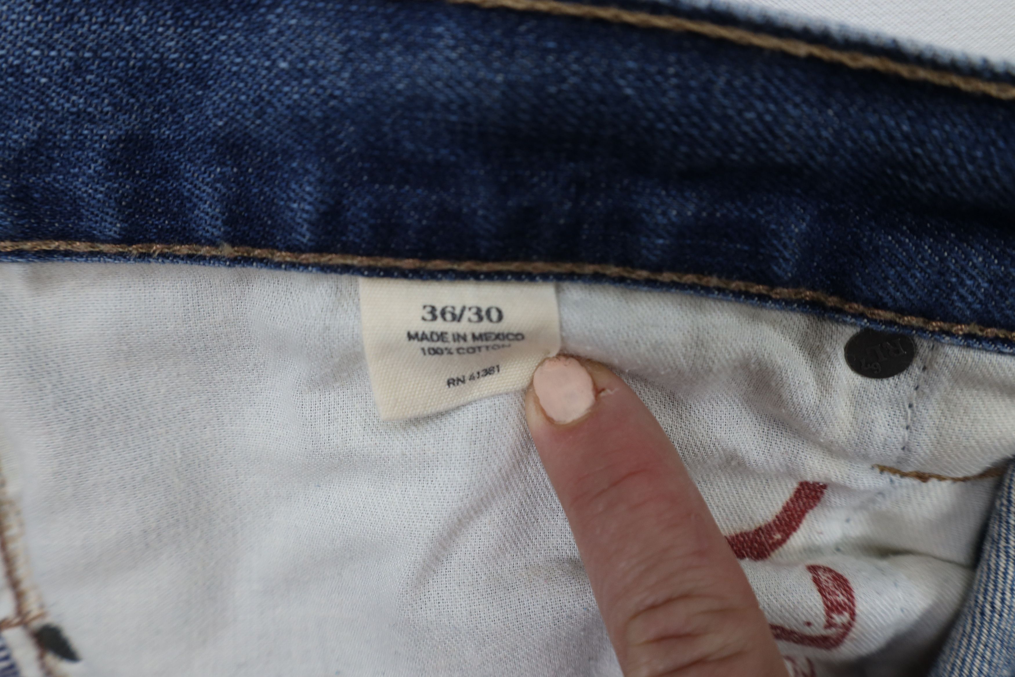 Ralph Lauren × Vintage Vintage Ralph Lauren Vintage Cut Wide Leg Denim Jeans Blue Size US 36 / EU 52 - 10 Thumbnail