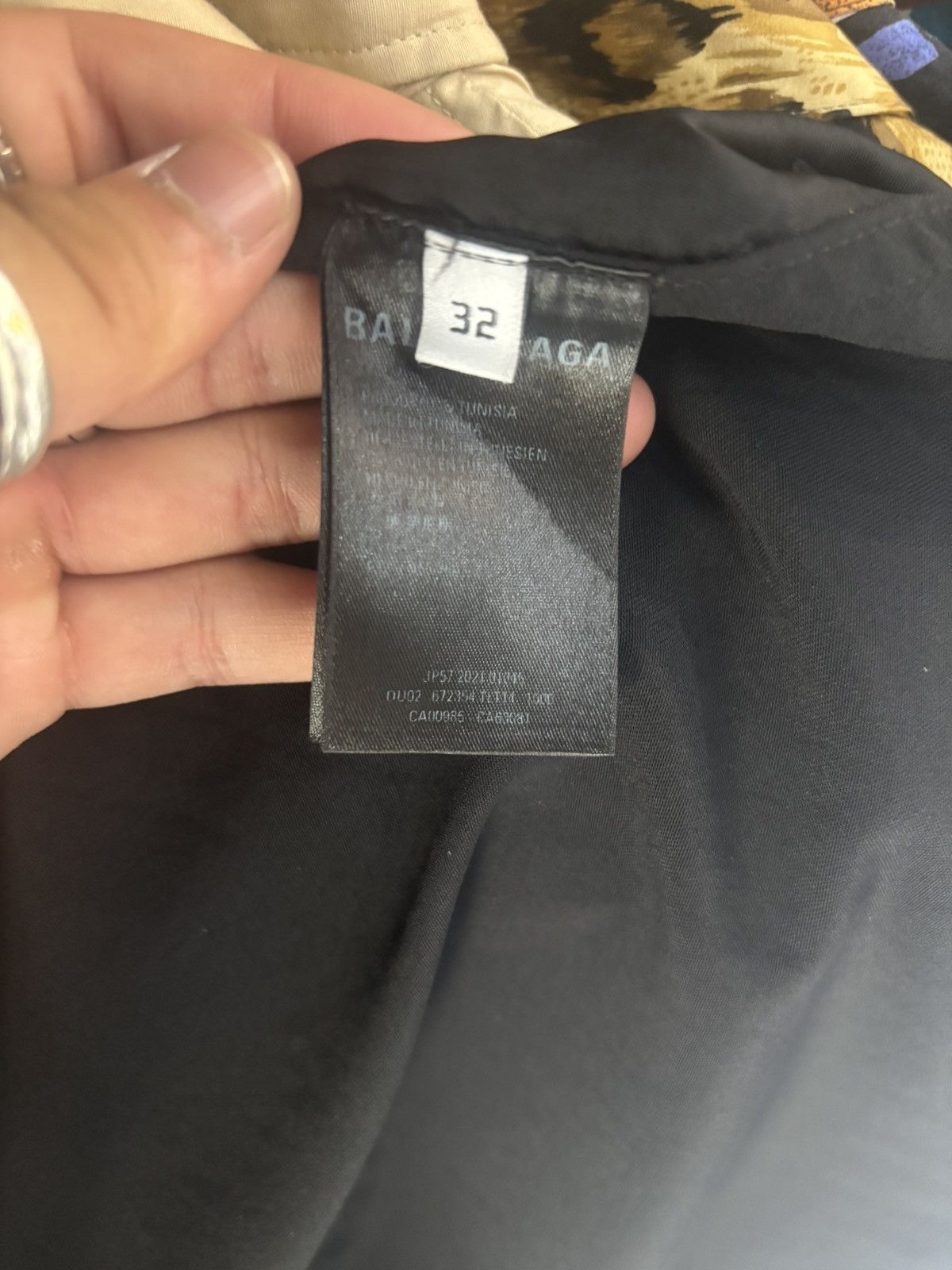 Balenciaga Balenciaga SS2021 Rayon oversized shirt Size US M / EU 48-50 / 2 - 11 Thumbnail