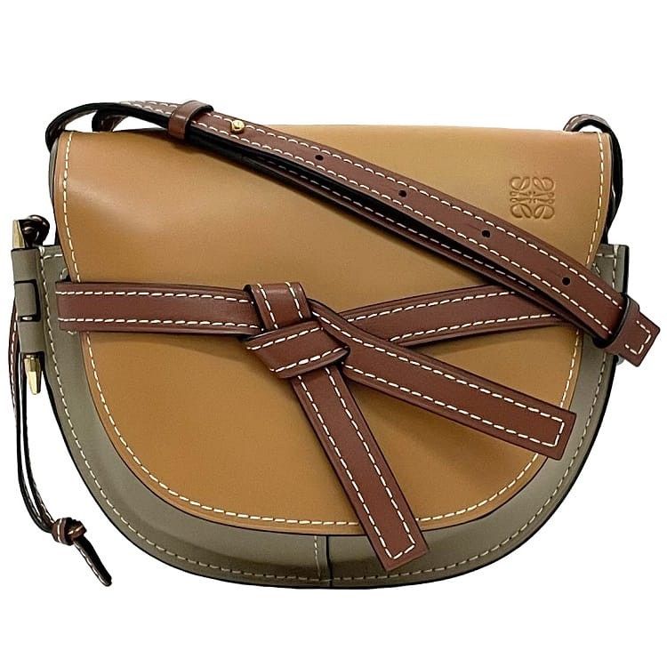 Loewe LOEWE Shoulder Bag Brown Leather Size ONE SIZE - 1 Thumbnail