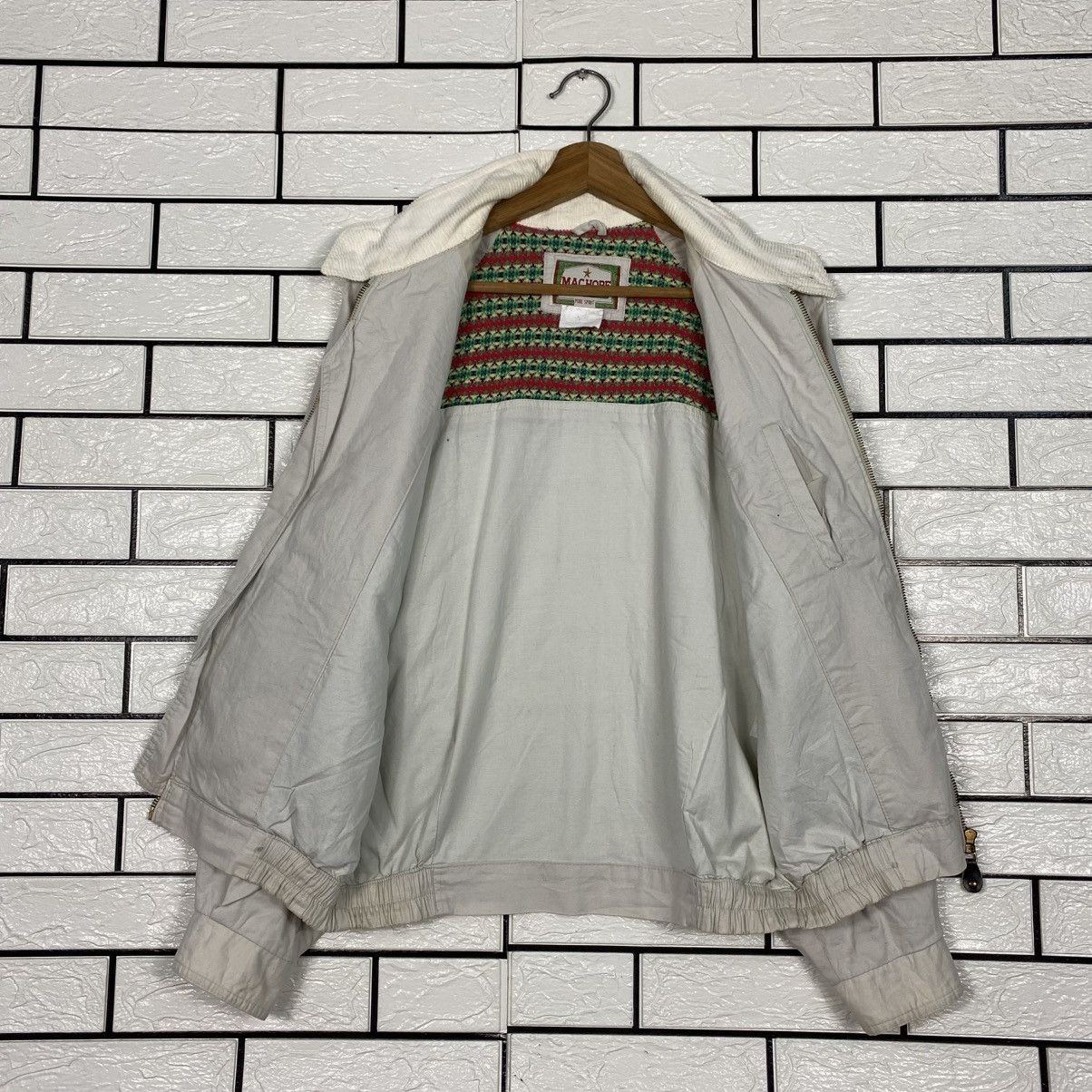 Japanese Brand Vintage Bomber Jacket Blanket MacHope Big Logo Size US M / EU 48-50 / 2 - 14 Thumbnail