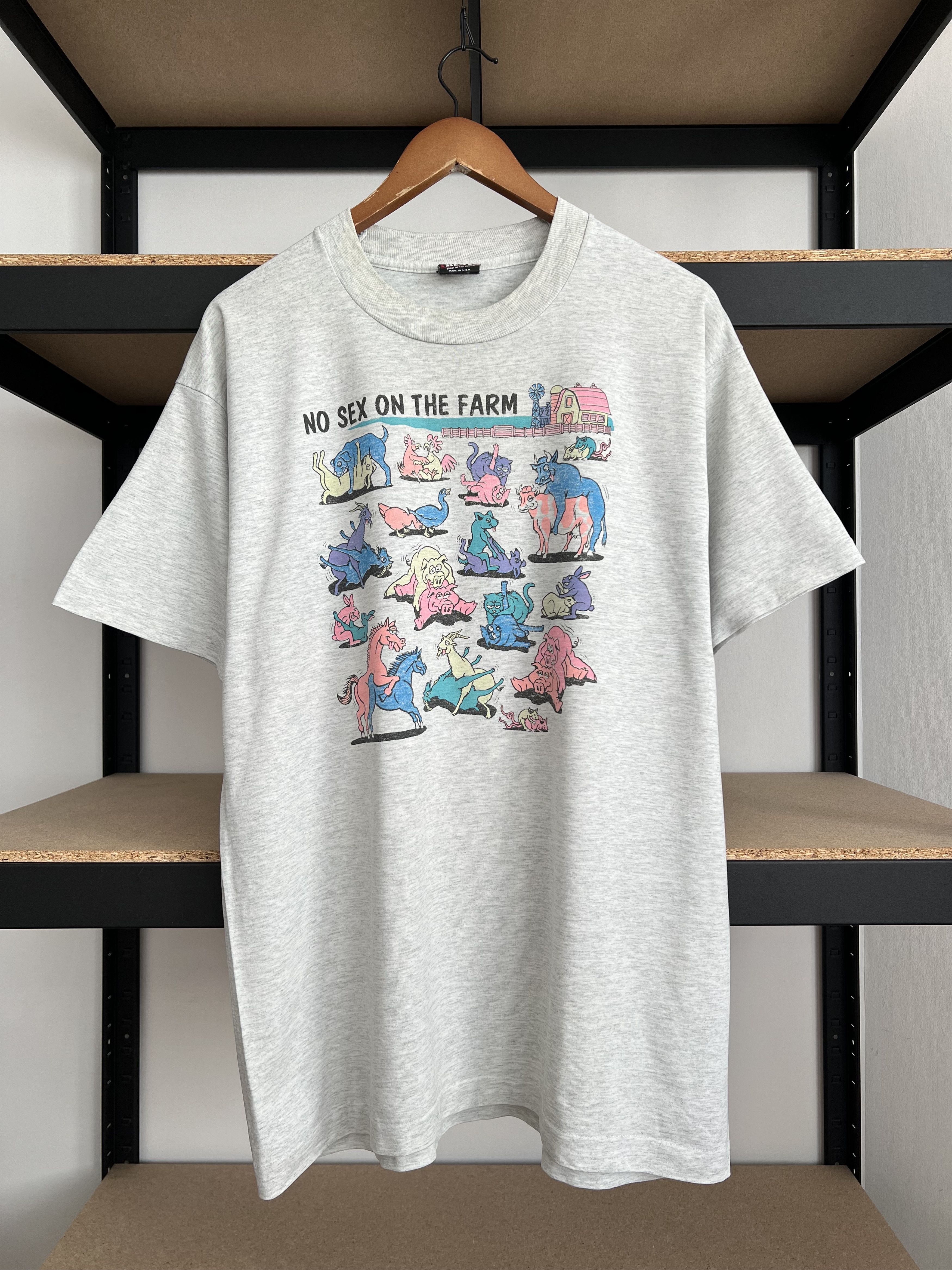 Vintage Vintage 90s Sex Positions Kamasutra Porno Star Farm Animal Size US XL / EU 56 / 4 - 1 Thumbnail