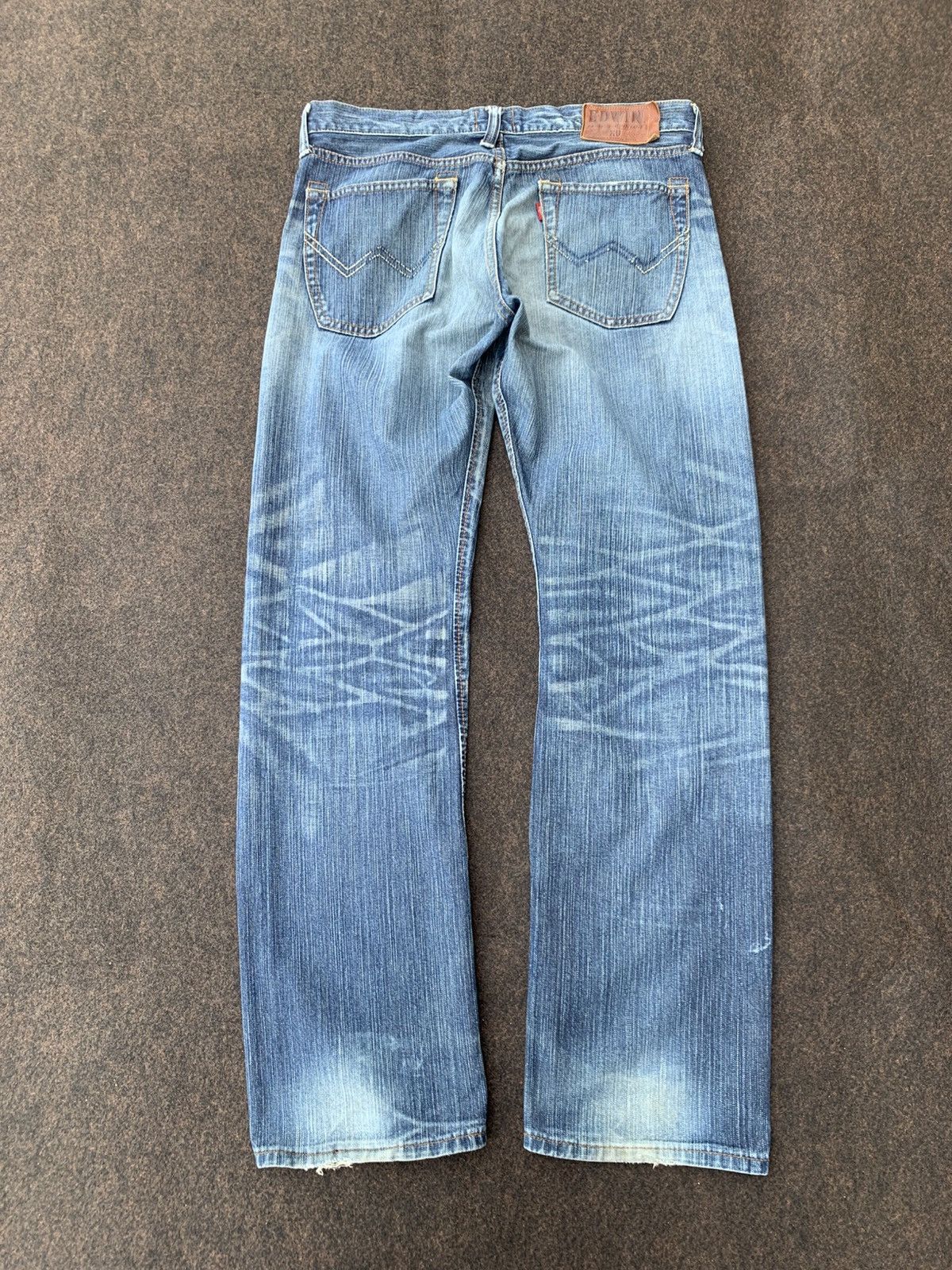 Edwin DISTRESSED EDWIN XV VINTAGE NICE FADE. Size US 35 - 2 Thumbnail