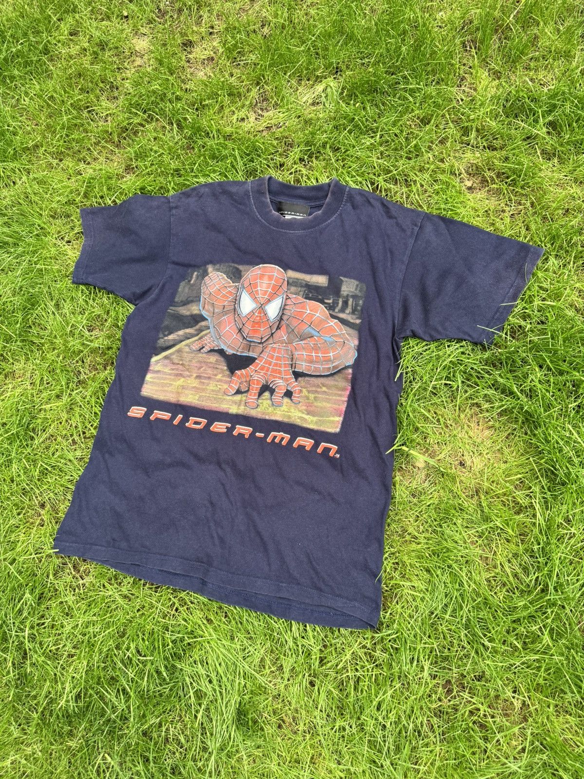 Vintage Vintage deadstock spiderman 2002 Size US M / EU 48-50 / 2 - 2 Thumbnail