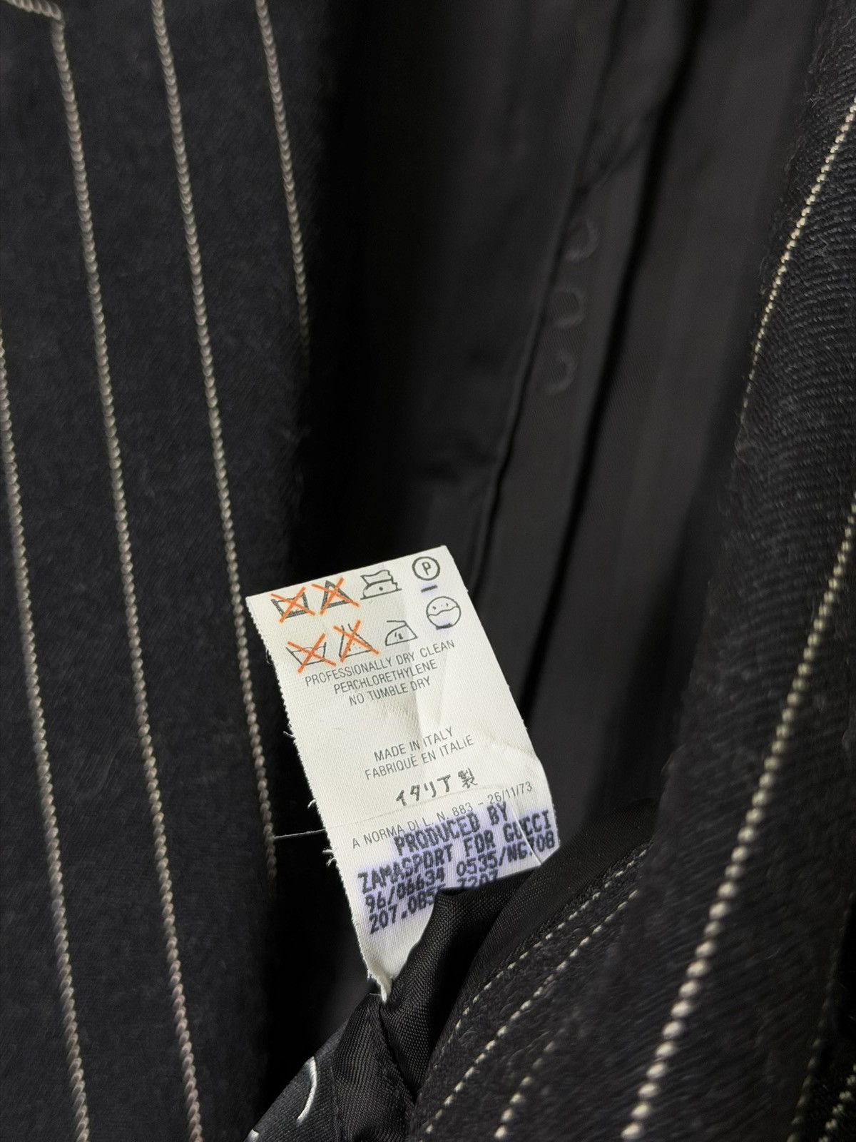 Gucci Gucci by Tom Ford 1986 Fall/Autumn Blazer Jacket Size S / US 4 / IT 40 - 10 Thumbnail