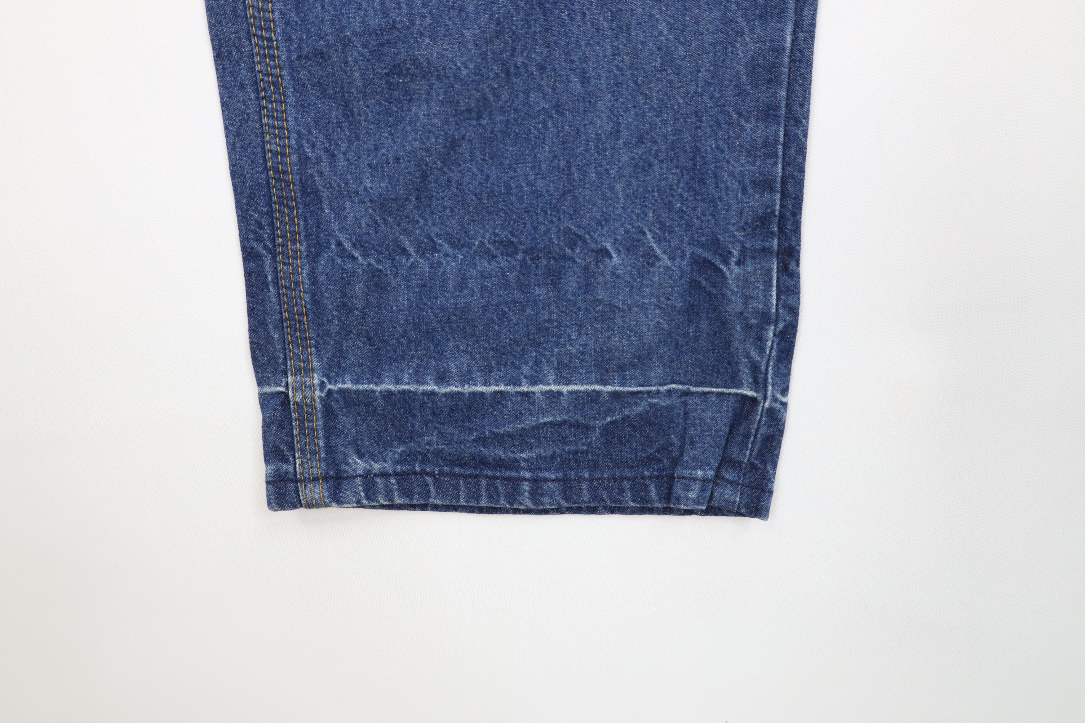 Vintage Vintage 90s Streetwear Workwear Wide Leg Dungaree Jeans USA Size US 36 / EU 52 - 6 Thumbnail