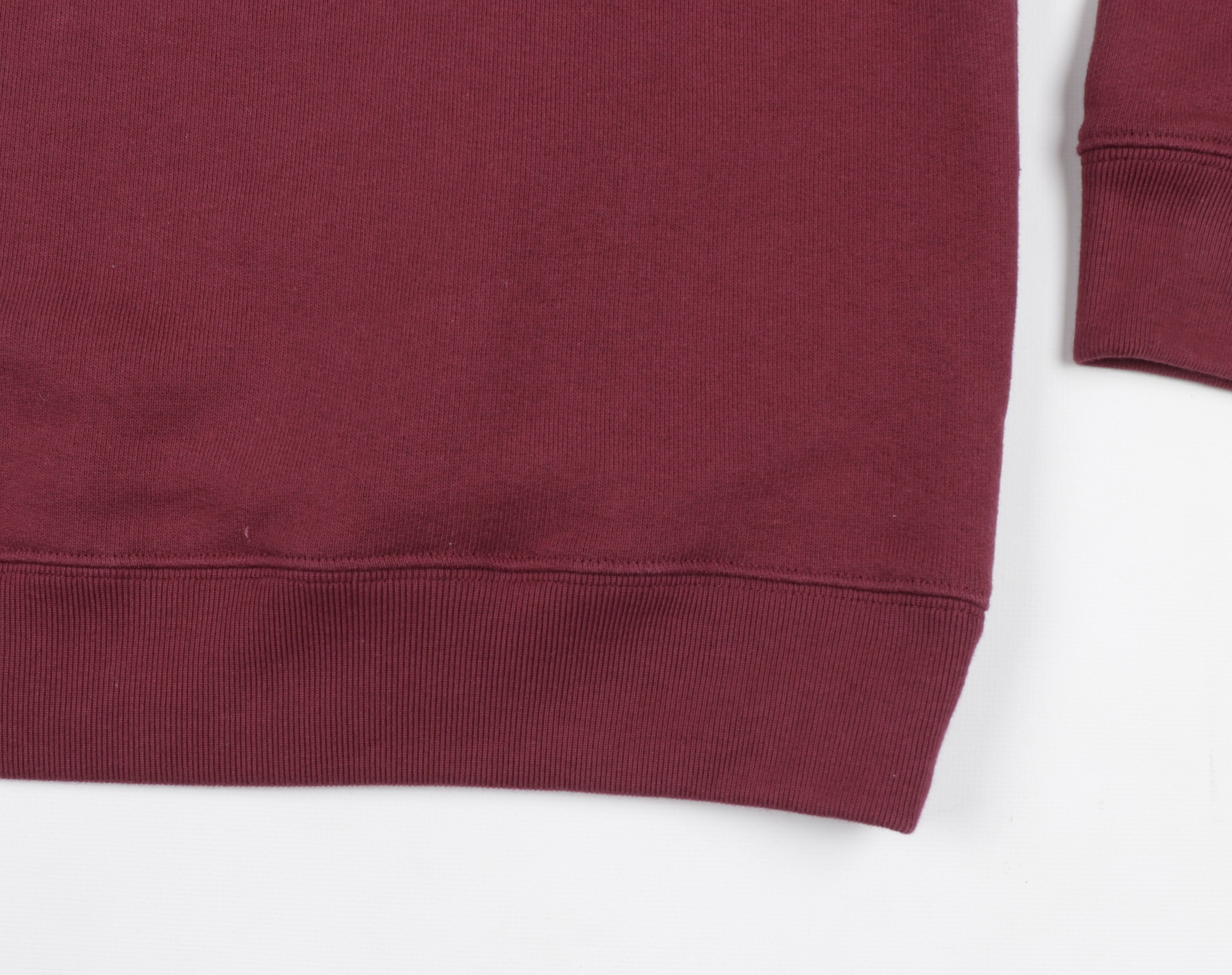 Gucci GUCCI Burgundy Cotton Sweatshir with Logo 'Original Gucci' Size US L / EU 52-54 / 3 - 14 Thumbnail