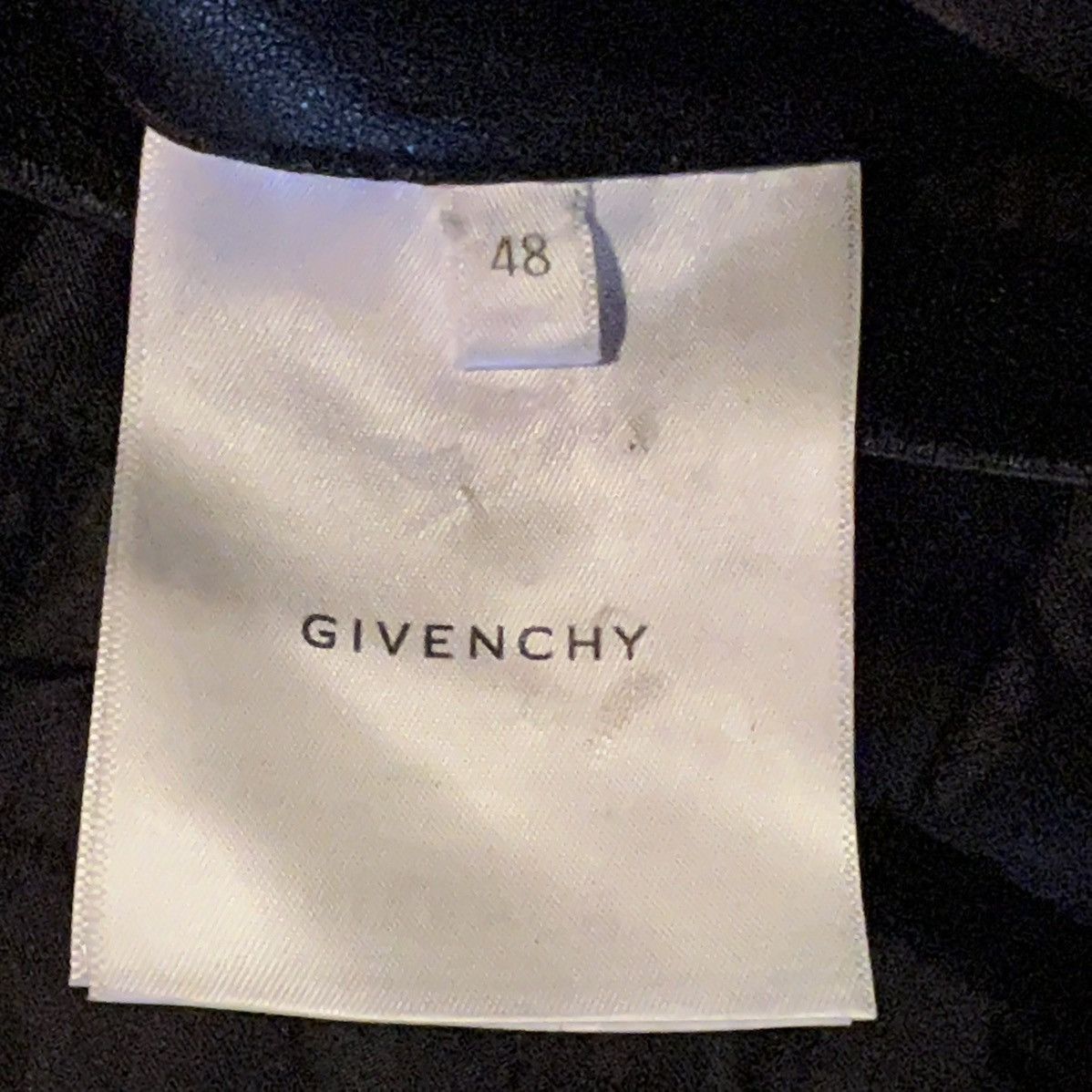 Givenchy Givenchy Embroidered Leather Jacket Size US M / EU 48-50 / 2 - 8 Thumbnail
