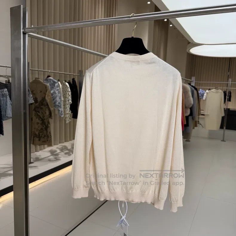 Loro Piana Loro Piana Beige cashmere and silk cardigan coat Size S / US 4 / IT 40 - 2 Thumbnail