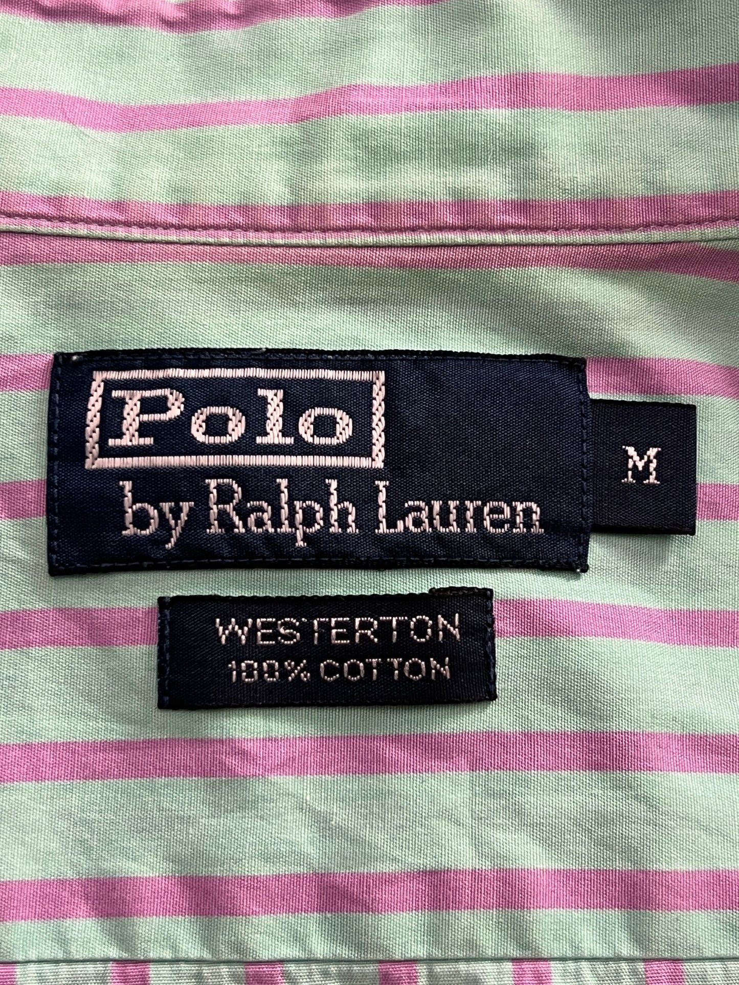 Polo Ralph Lauren × Vintage Polo by Ralph Lauren Westerton Vintage Men's Striped Shirt-M Size US M / EU 48-50 / 2 - 7 Thumbnail