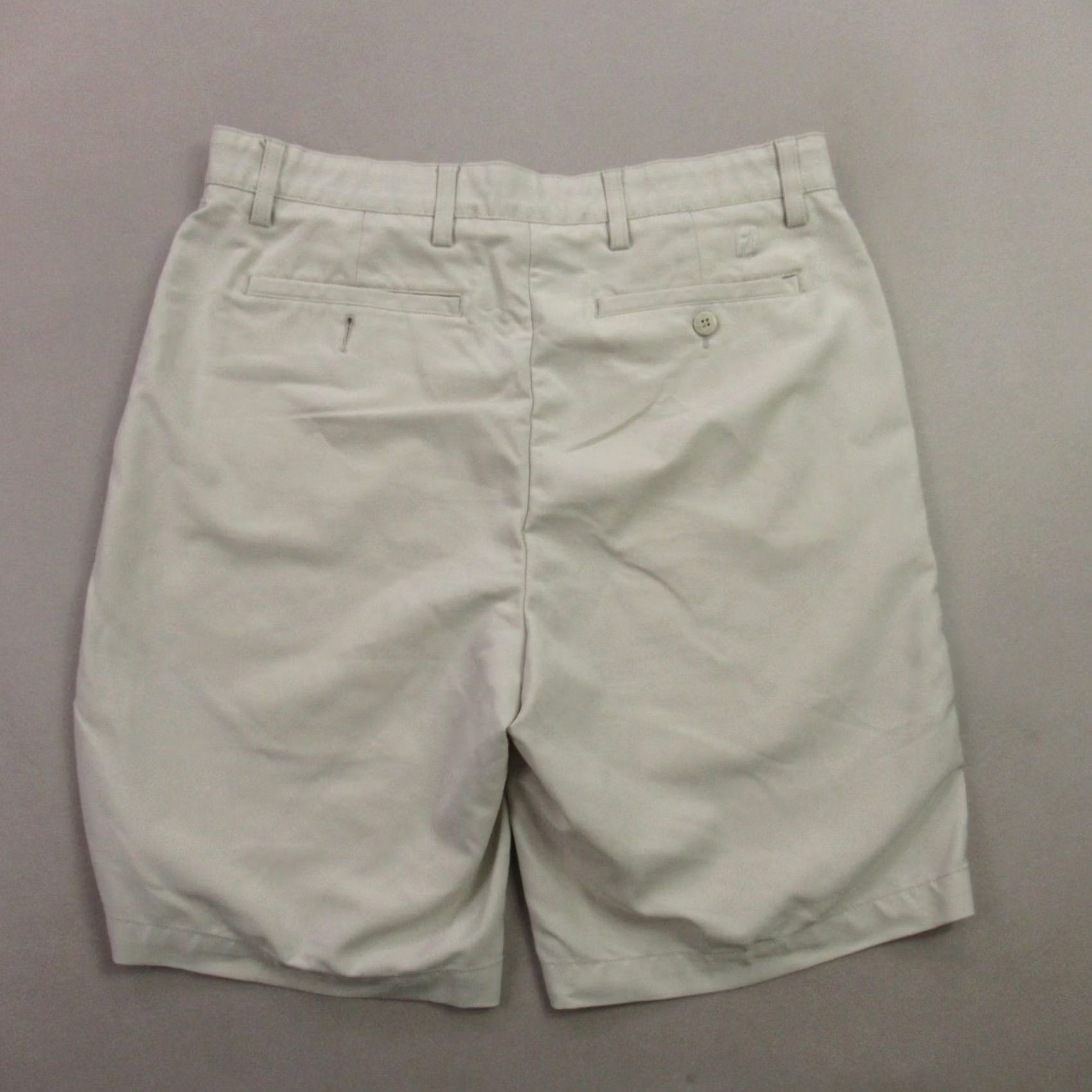 Footjoy Footjoy Shorts Mens 32 Ivory Chino Button Outdoors Lightweight Pockets Size US 32 / EU 48 - 5 Thumbnail