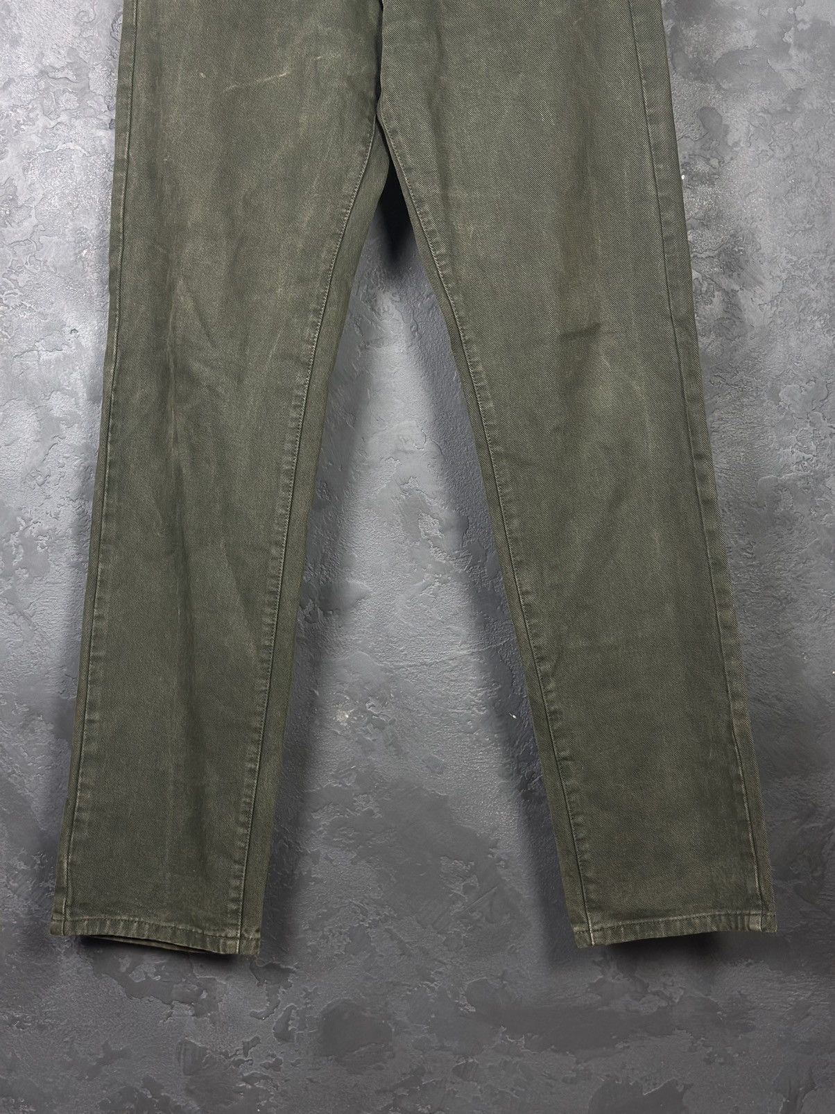 Versace × Versace Jeans Couture × Vintage Vintage 90s Versace Jeans Couture Washed Luxury Denim Jeans Size US 33 - 5 Thumbnail