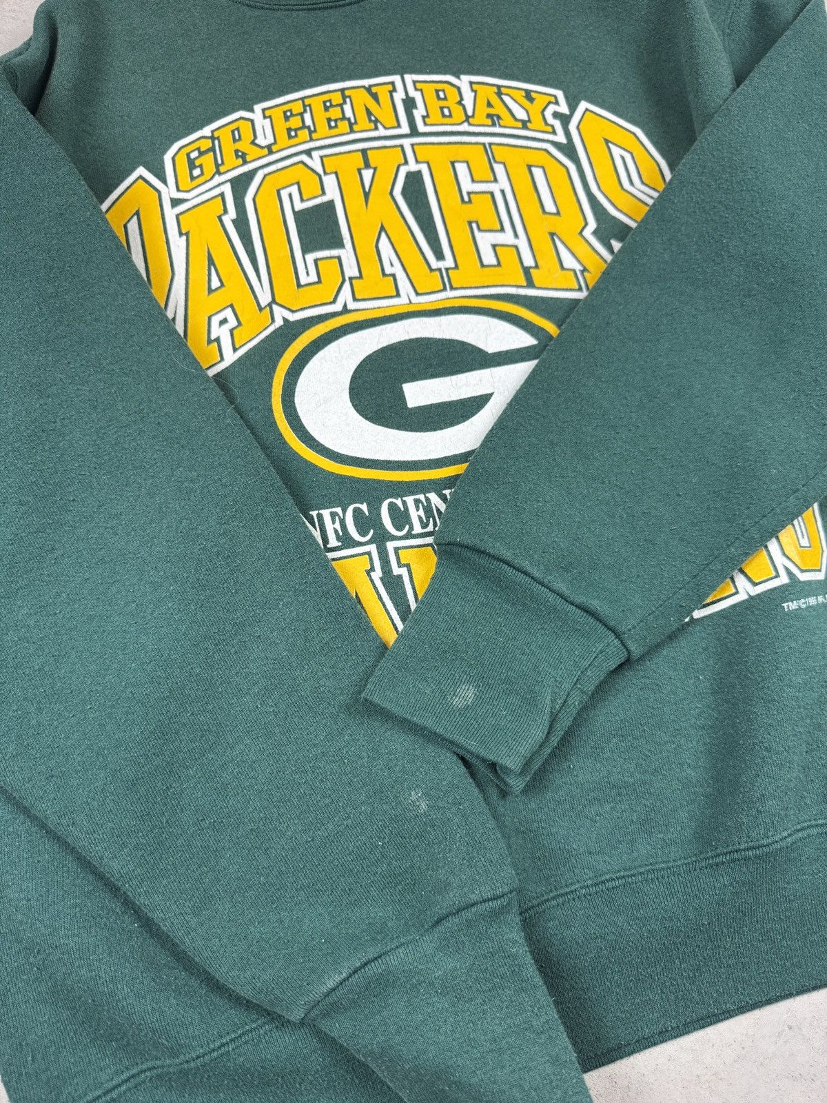 Vintage 1995 Green Bay NFC Champs Crewneck Size US M / EU 48-50 / 2 - 5 Thumbnail
