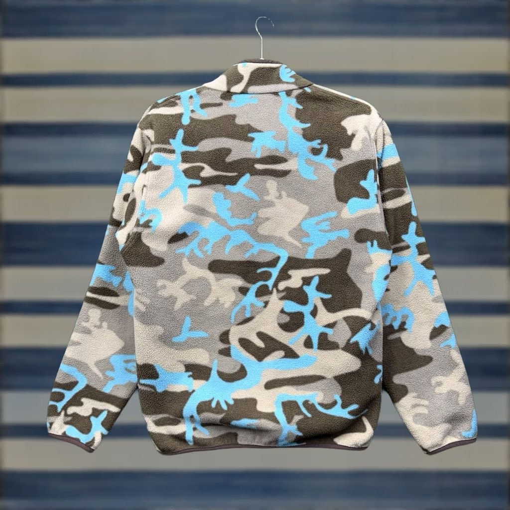 Patagonia Patagonia Synchilla Snap T Fleece Sweater Mens Small Pullover Camouflage Pattern Winter Hiking Casual Travel Size US S / EU 44-46 / 1 - 1 Thumbnail