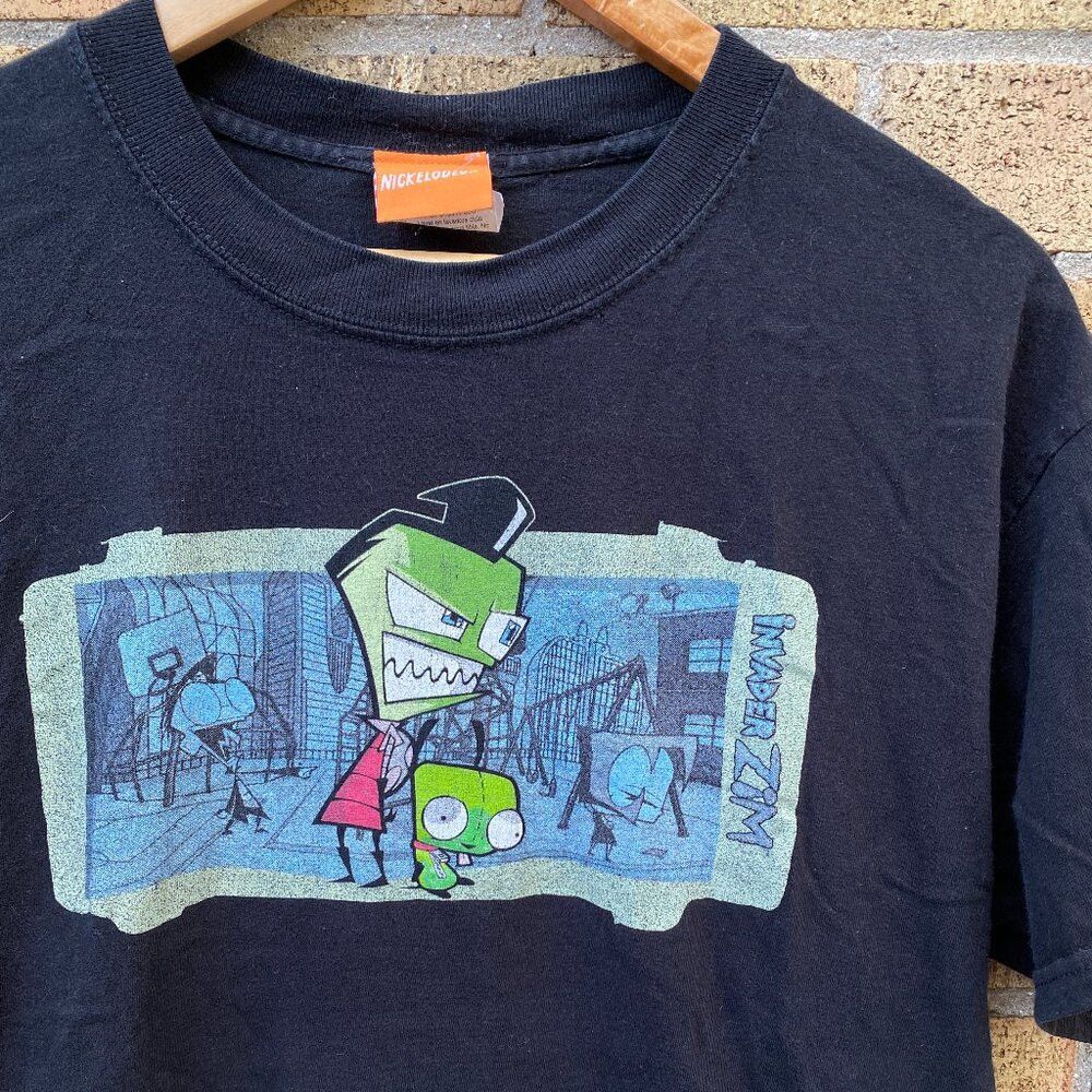 Nickelodeon × Vintage Vintage 2003 Nickelodeon Invader Zim TV Show Promo Shirt La Size US L / EU 52-54 / 3 - 1 Thumbnail