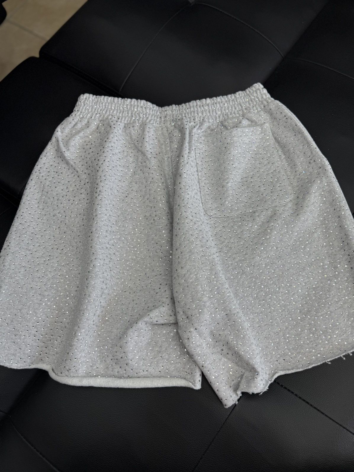 Sp5der Sp5der VVS Rhinestone Cotton Shorts Size (Small) NEW Size US 29 - 8 Thumbnail