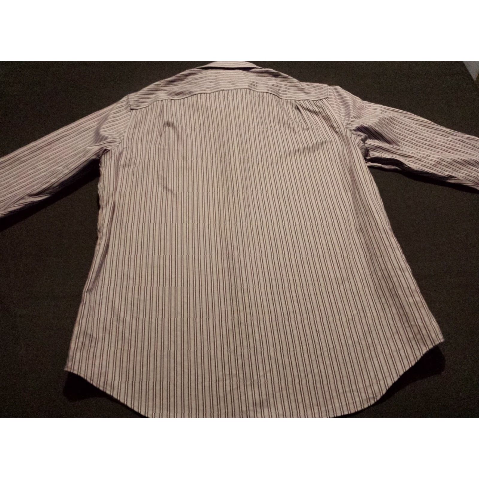 Banana Republic Banana Republic Mens Long Sleeve Button-Front Multicolor Striped Shirt L Large Multicolor Casual Shirt Men Size US L / EU 52-54 / 3 - 5 Thumbnail