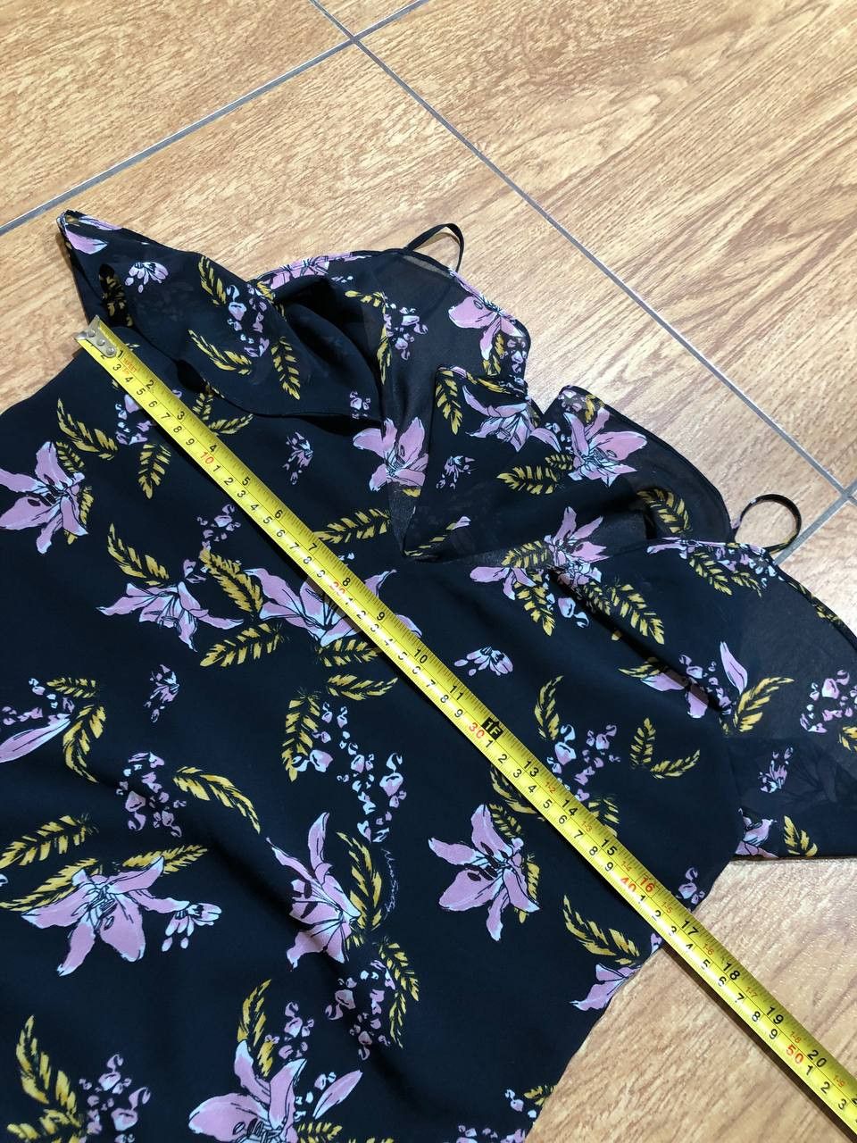 Miss Sixty Miss Sixty Beautiful Navy Blue Floral Strappy Dress Size S / US 4 / IT 40 - 7 Thumbnail