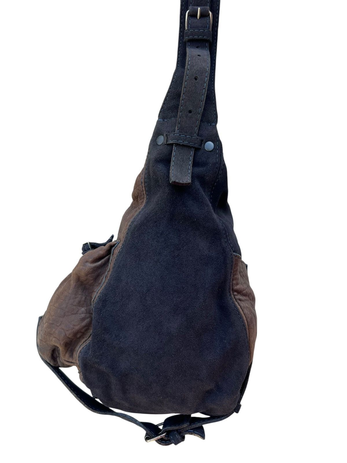 Leather Jerome Dreyfuss Patina Hybrid Leather Hobo Bag Size ONE SIZE - 10 Thumbnail