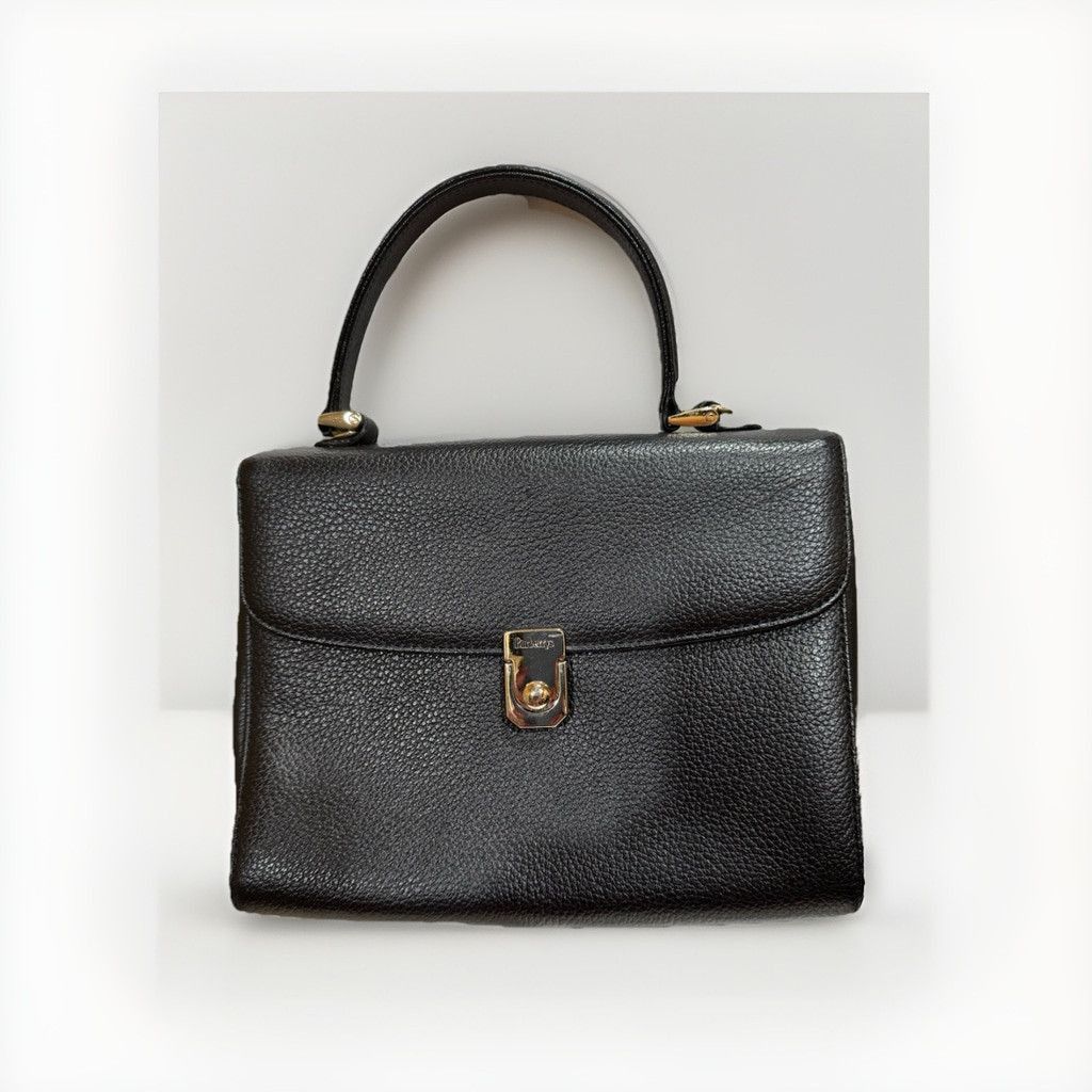 Burberry Burberry Leather Satchel Bag With Nova Check Lining Size ONE SIZE - 7 Thumbnail