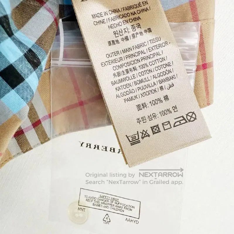Other Burberry Colorblock Women's Shirt. Size XS / US 0-2 / IT 36-38 - 3 Thumbnail