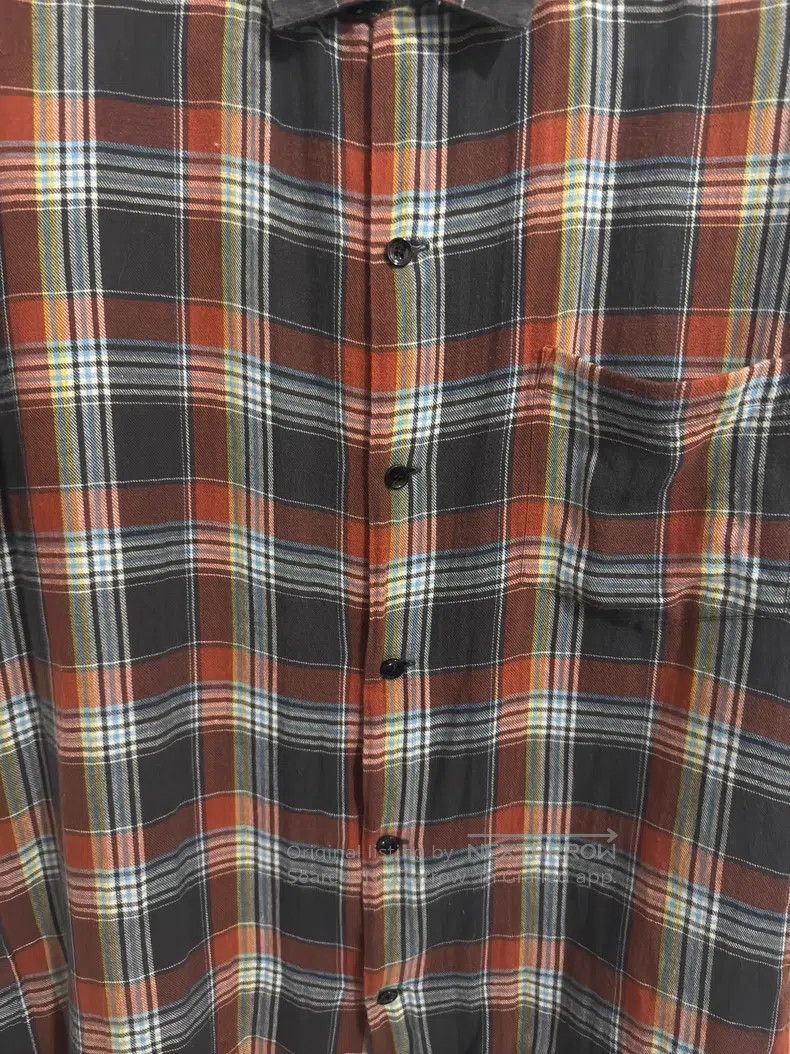 Saint Laurent Paris Saint Laurent Paris Scotch Pocket Multicolor Plaid Shirt Size US S / EU 44-46 / 1 - 3 Thumbnail