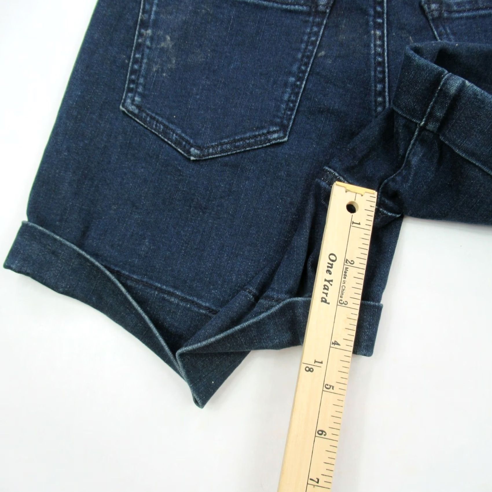 Denime Buffalo Shorts Womens 29 Denim Mid Rise Short Blue Casual Pockets Outdoors Size 29" - 8 Thumbnail