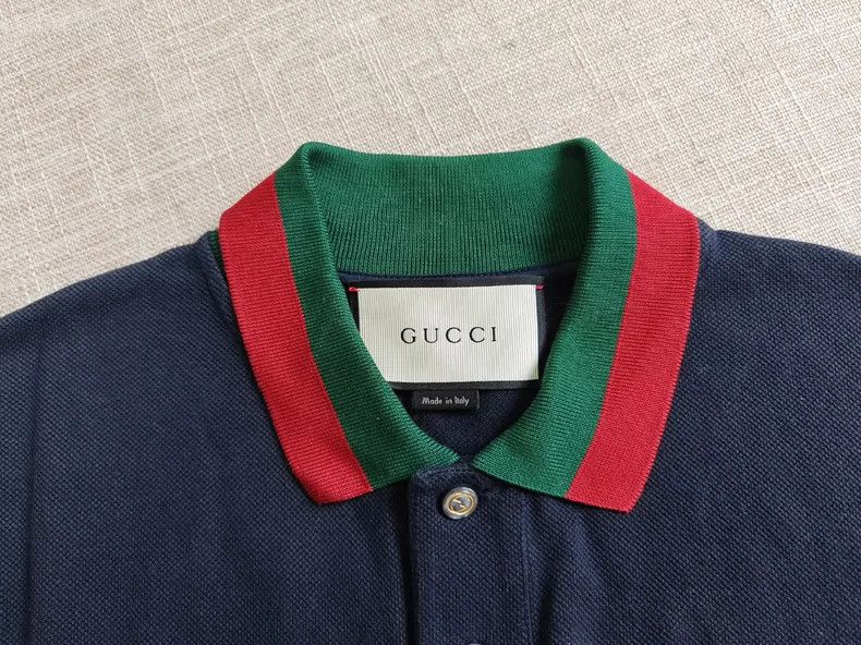 Gucci Gucci Men's polo shirt short sleeves 2503-Nextarrow Size US L / EU 52-54 / 3 - 2 Thumbnail