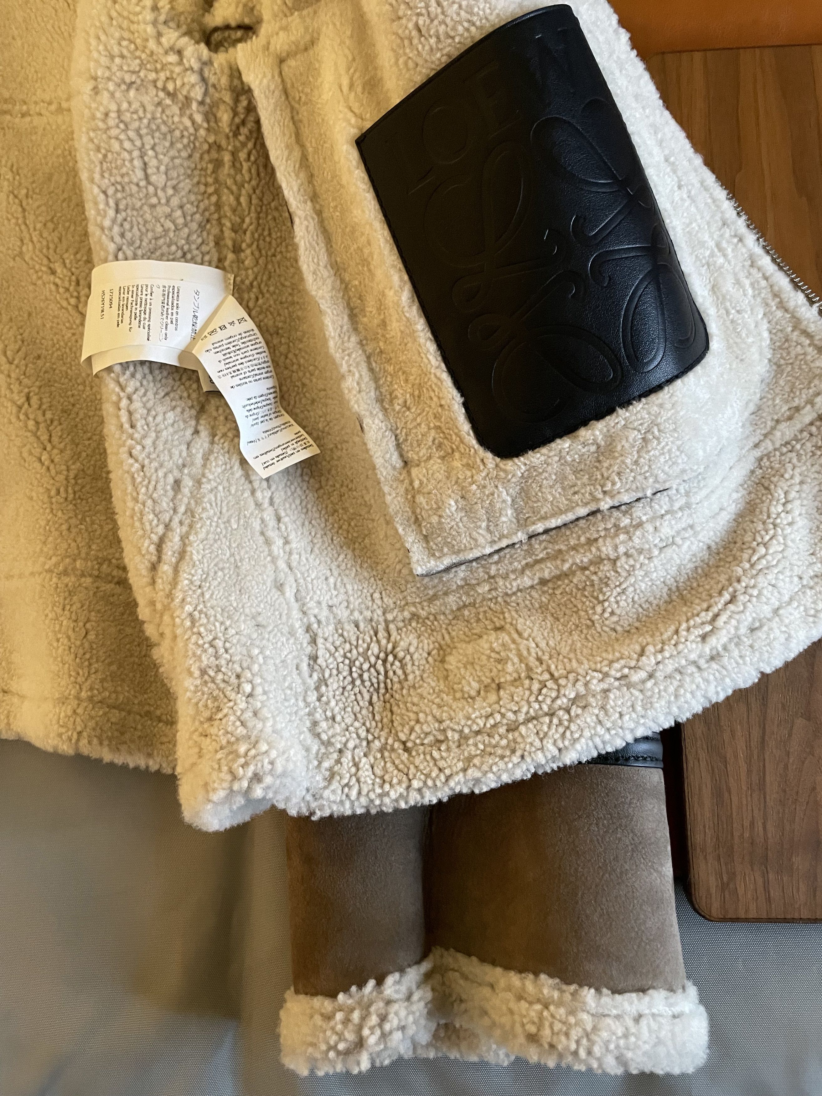 Loewe Coveted Rare $7,000 w/tax Suede Shearling Aviator Jacket Size US M / EU 48-50 / 2 - 17 Thumbnail