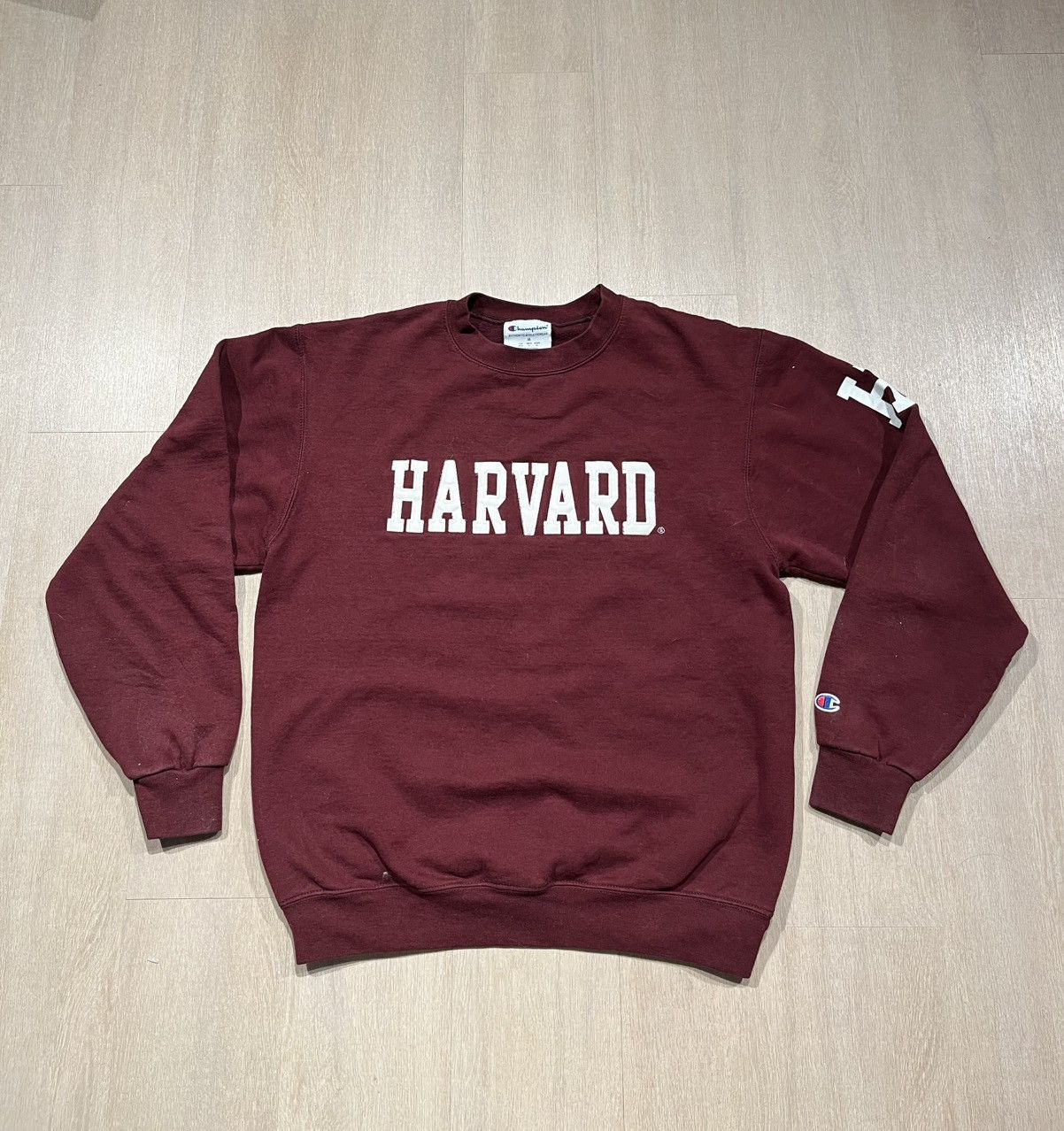 Vintage Harvard Sweater Medium Size US M / EU 48-50 / 2 - 2 Thumbnail