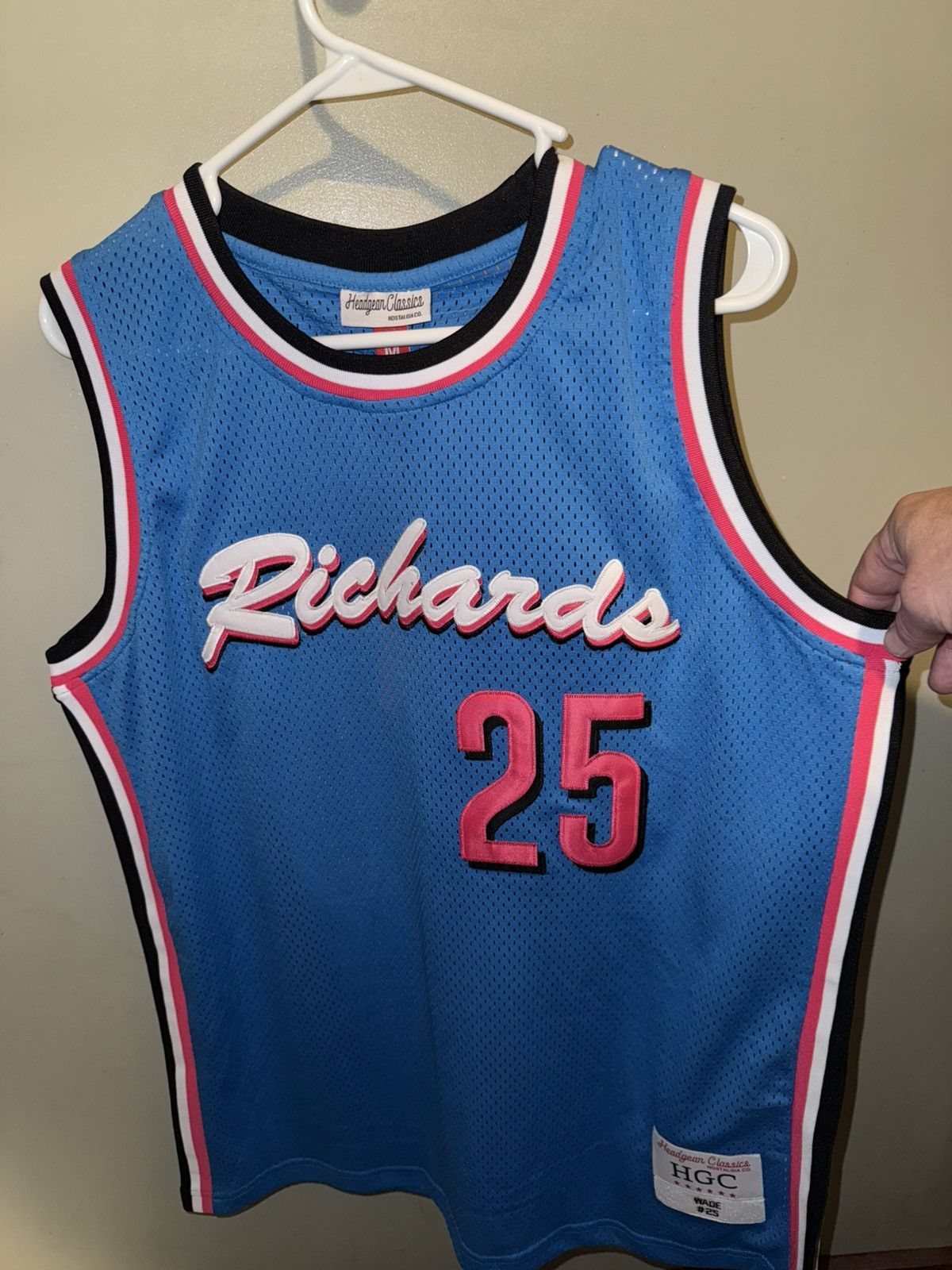 All Sport Dwayne Wade Richards HS basketball jersey! by HGC, sz M, NEW Size US M / EU 48-50 / 2 - 12 Thumbnail