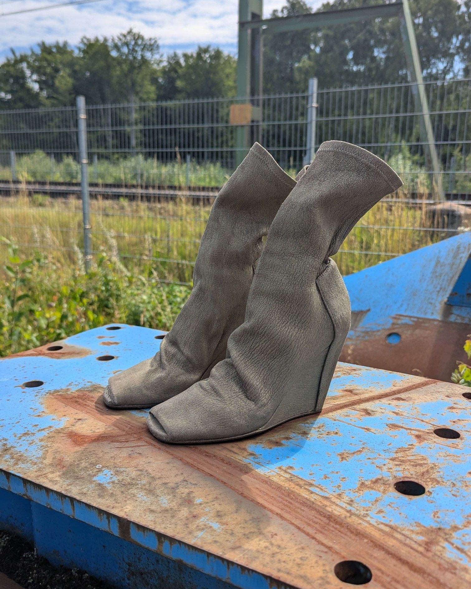 Rick Owens Rick Owens Wedge Heels Size US 8 / IT 38 - 1 Thumbnail