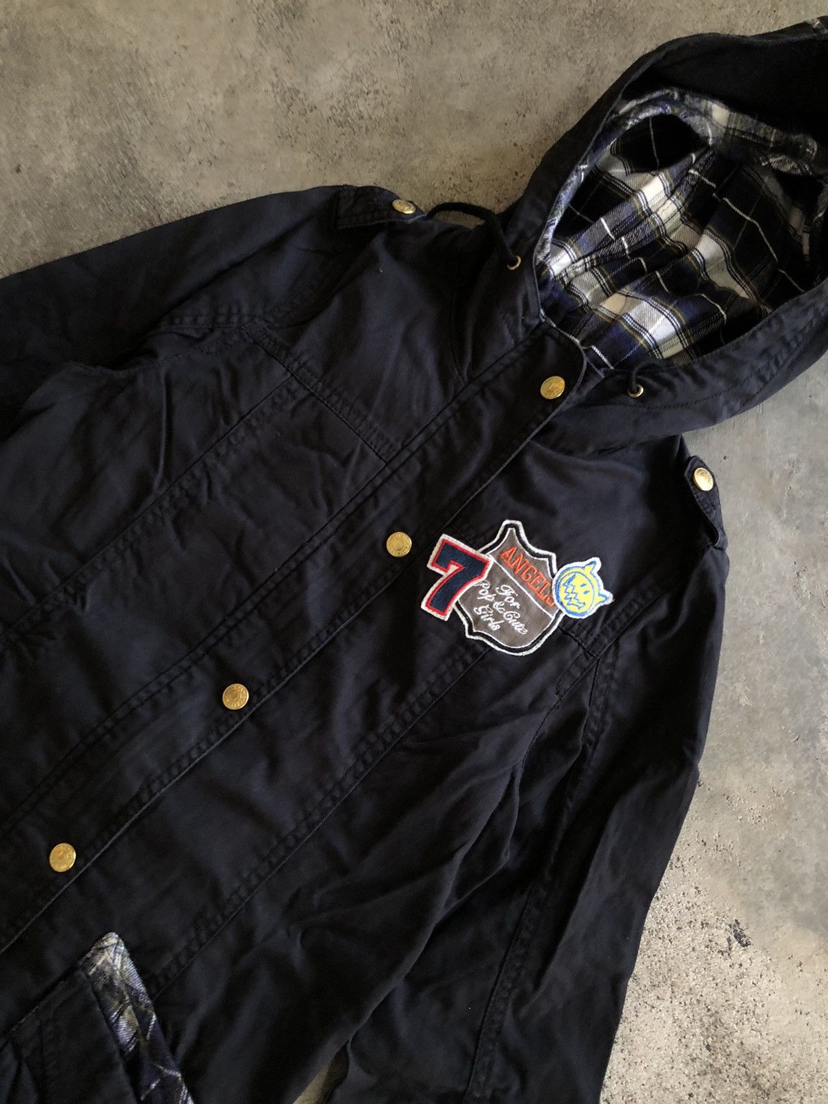 Angel Blue × Japanese Brand ANGEL BLUE DOUBLE LAYER JACKET Size S / US 4 / IT 40 - 9 Thumbnail