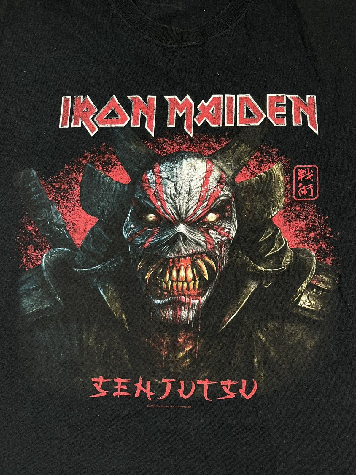Band Tees Vintage Y2K Iron Maiden rock big logo tee size M Size US M / EU 48-50 / 2 - 3 Thumbnail
