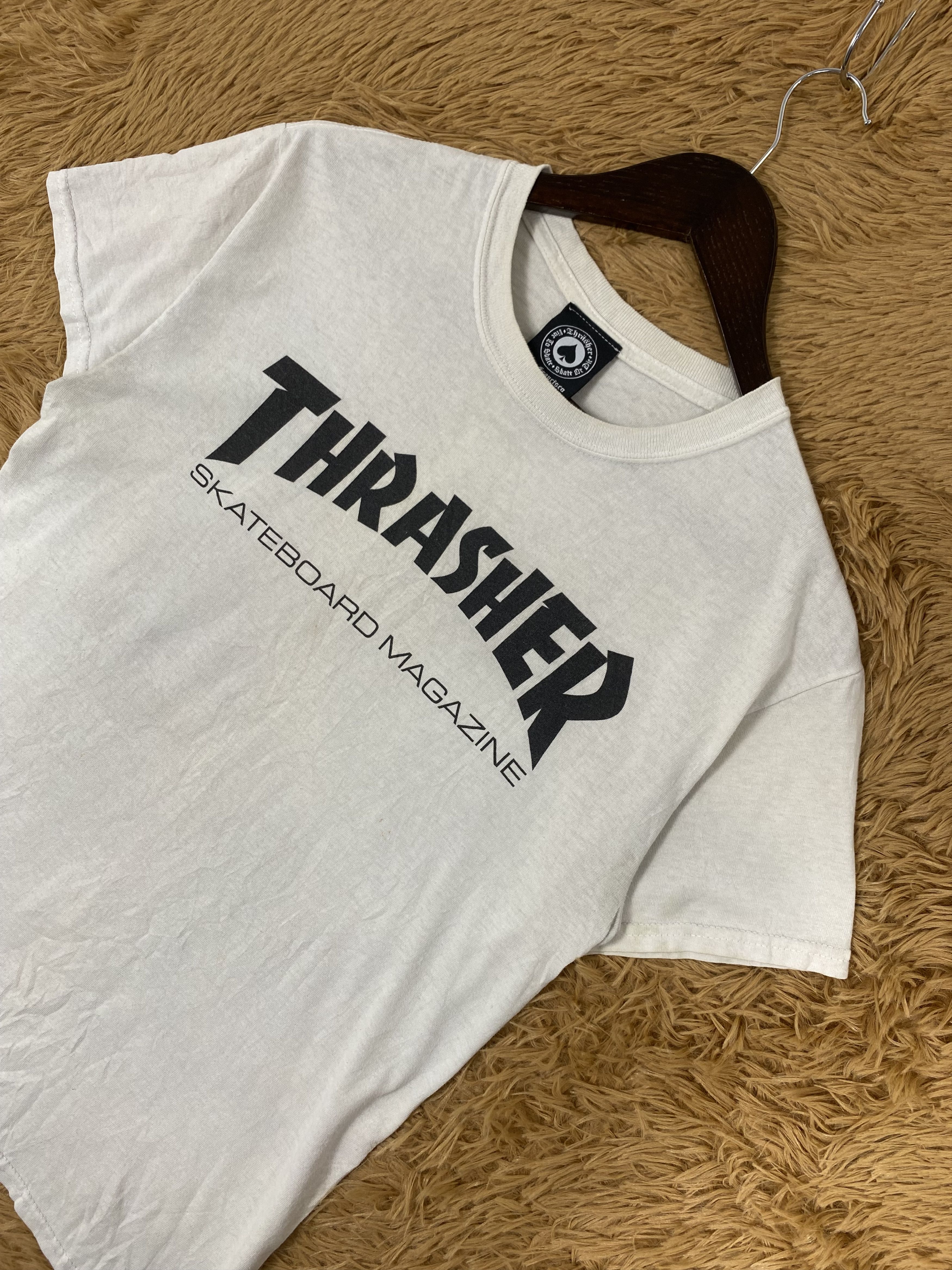 Thrasher Vintage Thrasher Skateboard Streetwear T-Shirts PT0043 Size US S / EU 44-46 / 1 - 2 Thumbnail