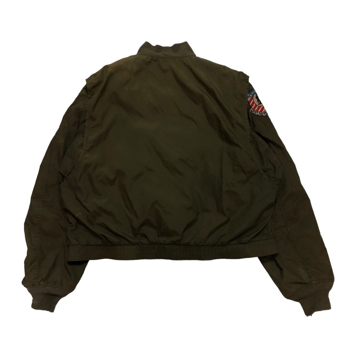 Vintage 🔥VINTAGE 60’s FLY BOMBER JACKET MILITARY MADE IN USA Size US L / EU 52-54 / 3 - 2 Thumbnail