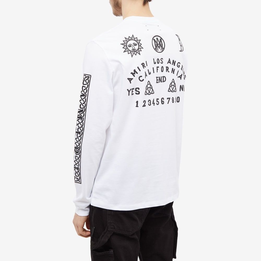 Amiri o1mle0924 Board Long Sleeve T-Shirts in White Size US XS / EU 42 / 0 - 3 Thumbnail