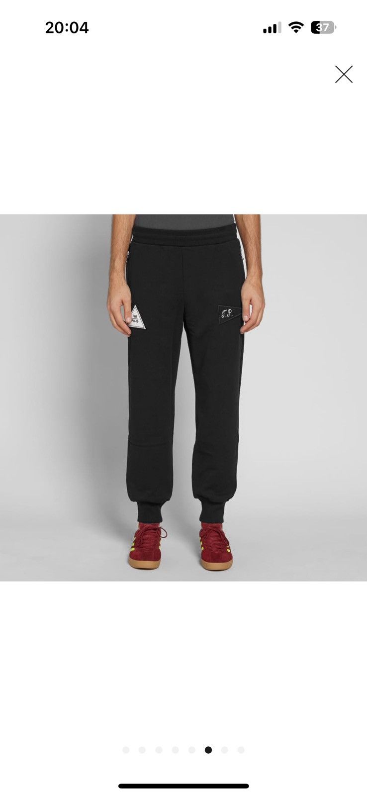 image of Gosha Rubchinskiy Pants in Black, Men's (Size 30)