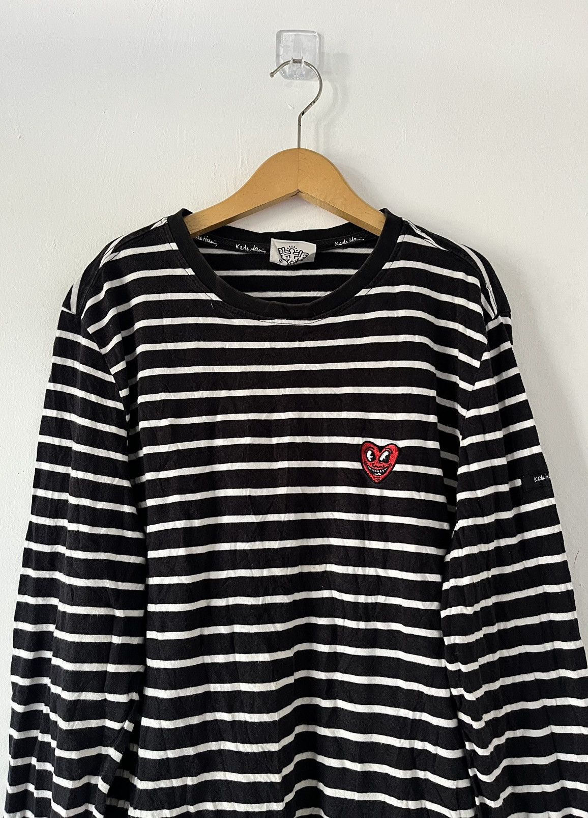 Keith Haring 2020 Keith Haring Love Logo Stripe Long Sleeve Size US M / EU 48-50 / 2 - 4 Thumbnail