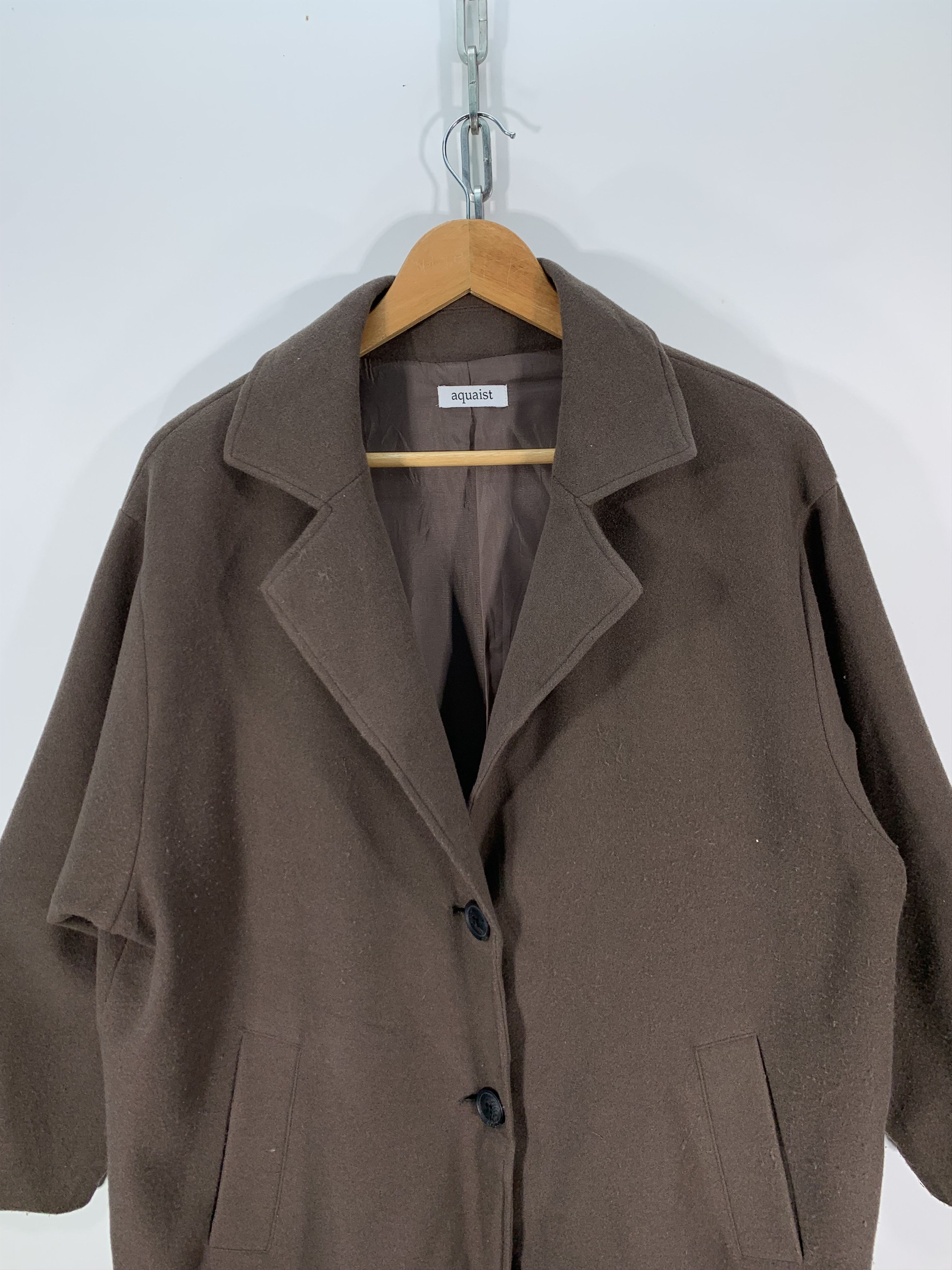 Japanese Brand Aquiast overcoat Size US L / EU 52-54 / 3 - 4 Thumbnail