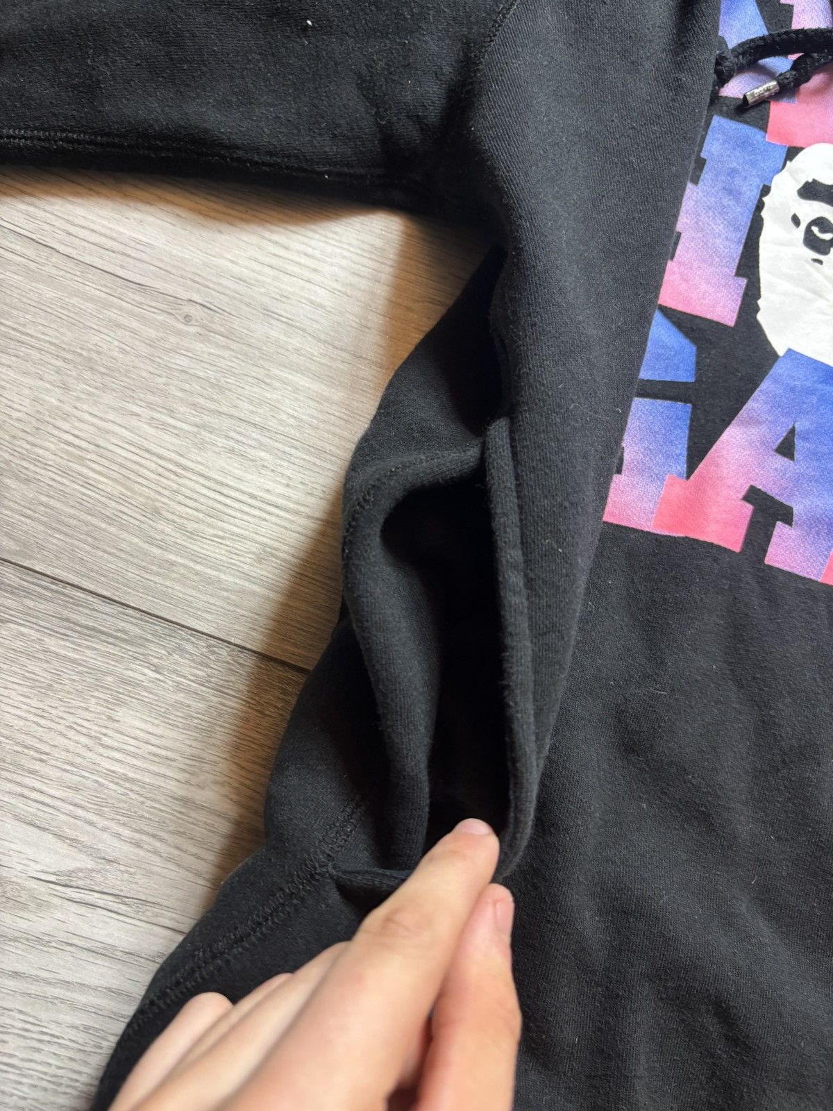 Bape Bape spellout pullover hoodie Size US L / EU 52-54 / 3 - 9 Thumbnail