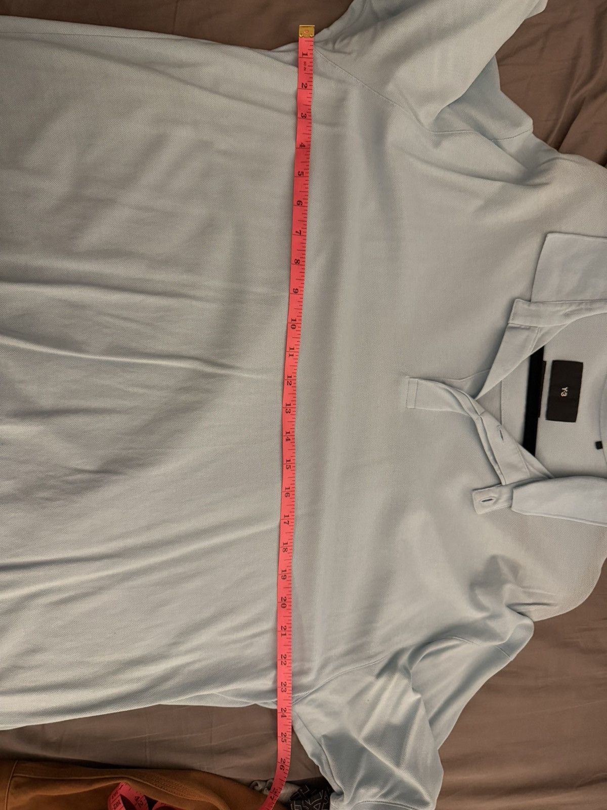 Y-3 Men Y-3 Polo Blue Size Medium Size US M / EU 48-50 / 2 - 6 Thumbnail