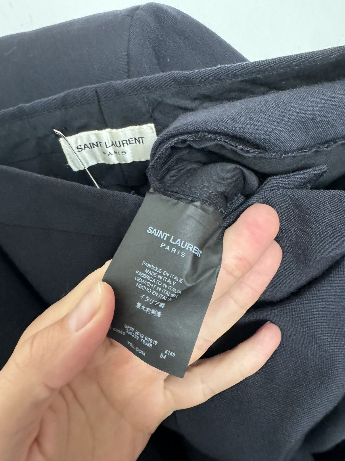 Saint Laurent Paris FW13 Peaked Le Smoking Suit Size 54R - 10 Thumbnail